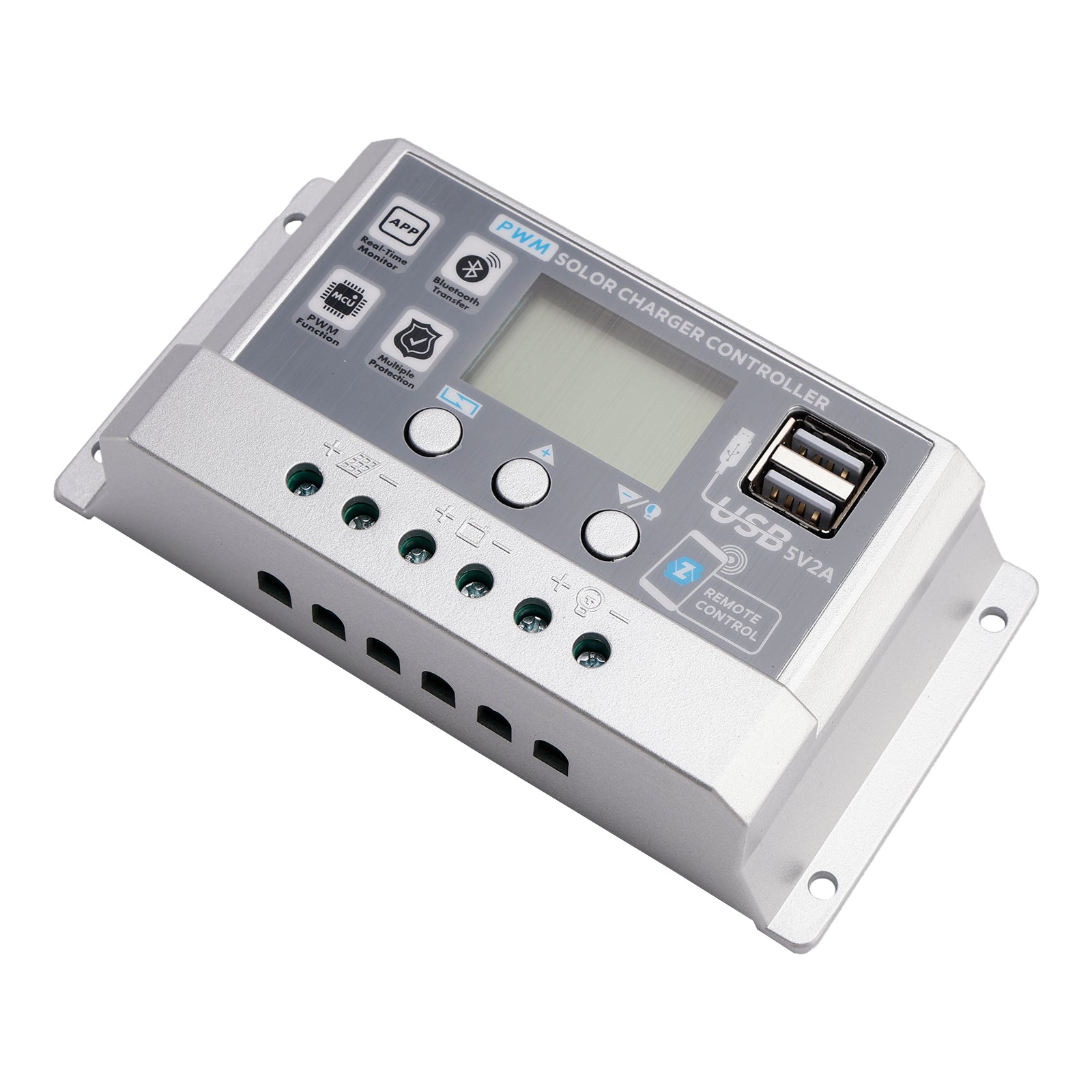 10A-60A PWM Solar Controller Mobile APP Intelligent Control Solar Controller