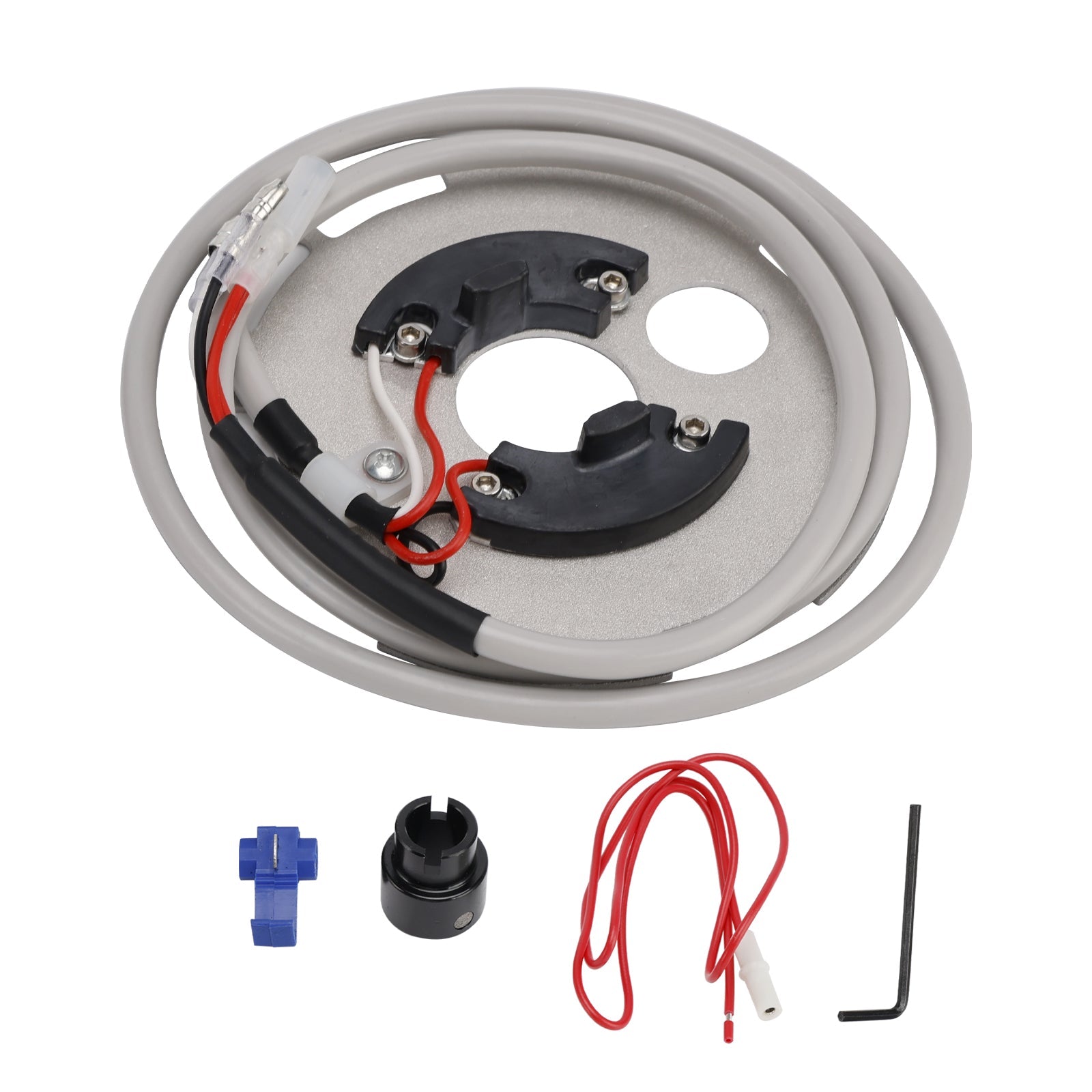 Ignition Points Plate Assy For Kawasaki 73-75 Z1, 76-77 KZ900, 77-80 KZ1000