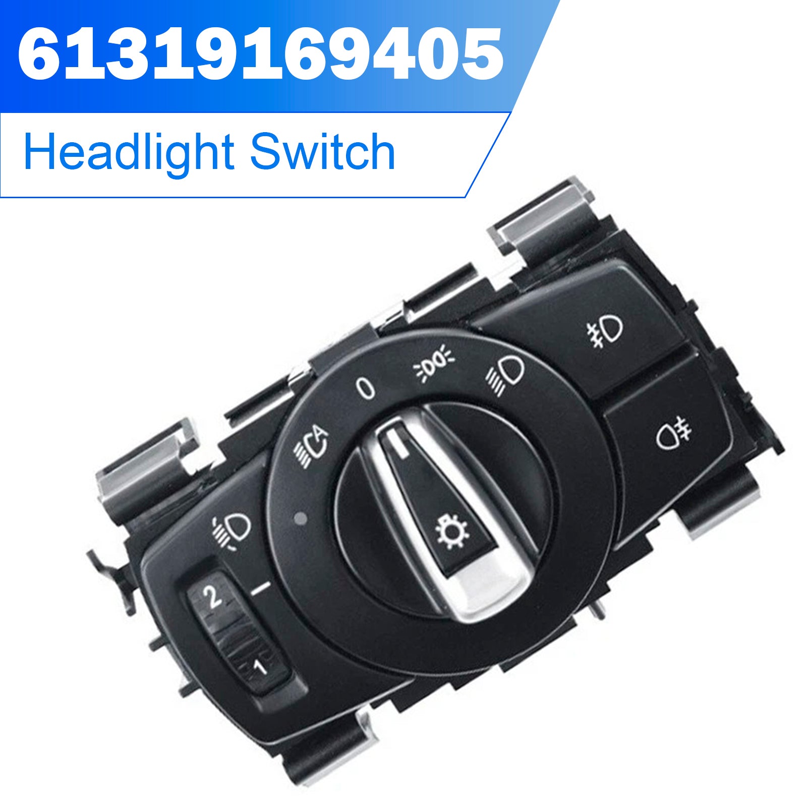 2007-2008 For BMW 335xi Headlight Switch Fog Light Control Switch 61319169405