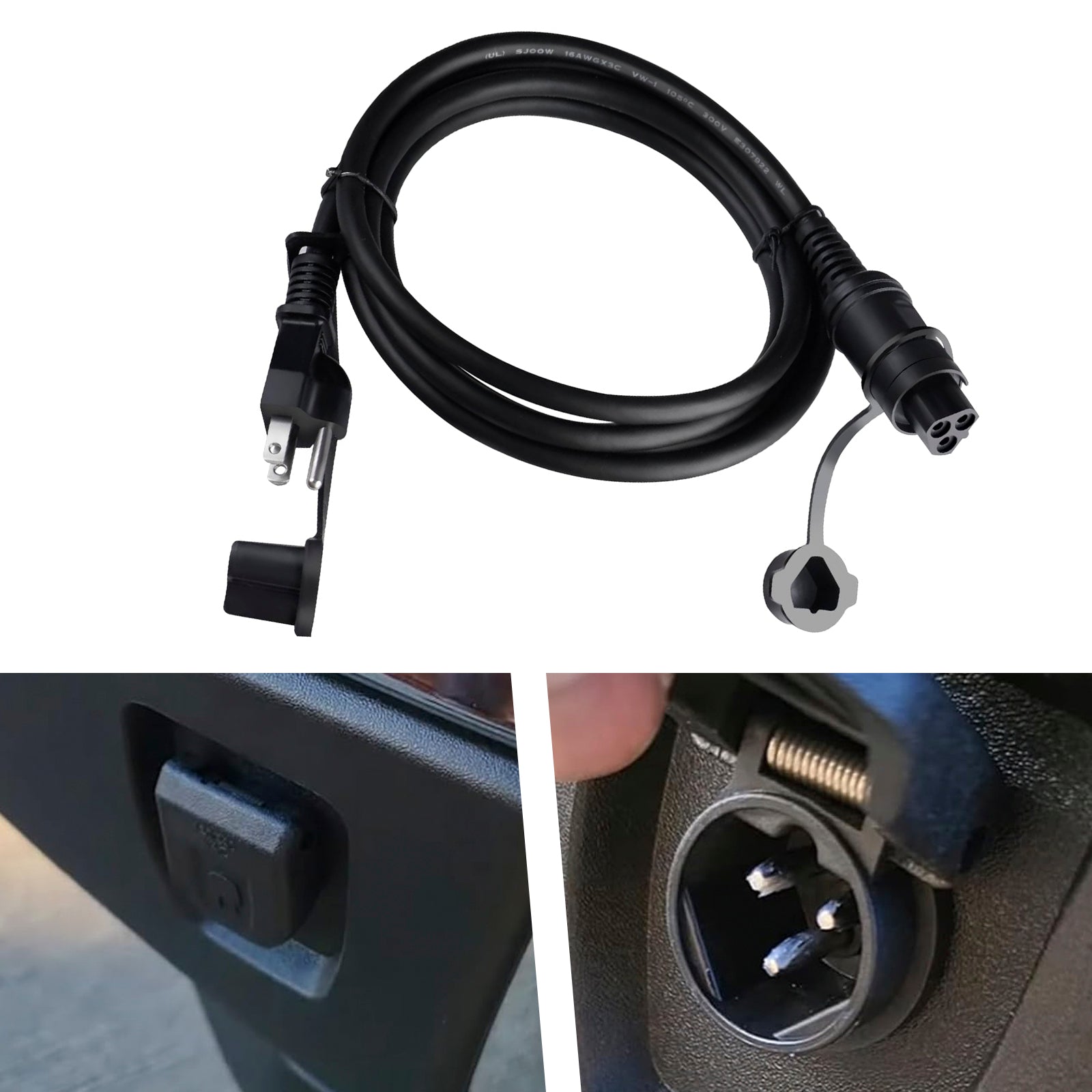 2020-2024 GM Chevy Silverado 2500/3500 HD Duramax Trucks Engine Coolant Block Heater Cable(US Plug) 84564686