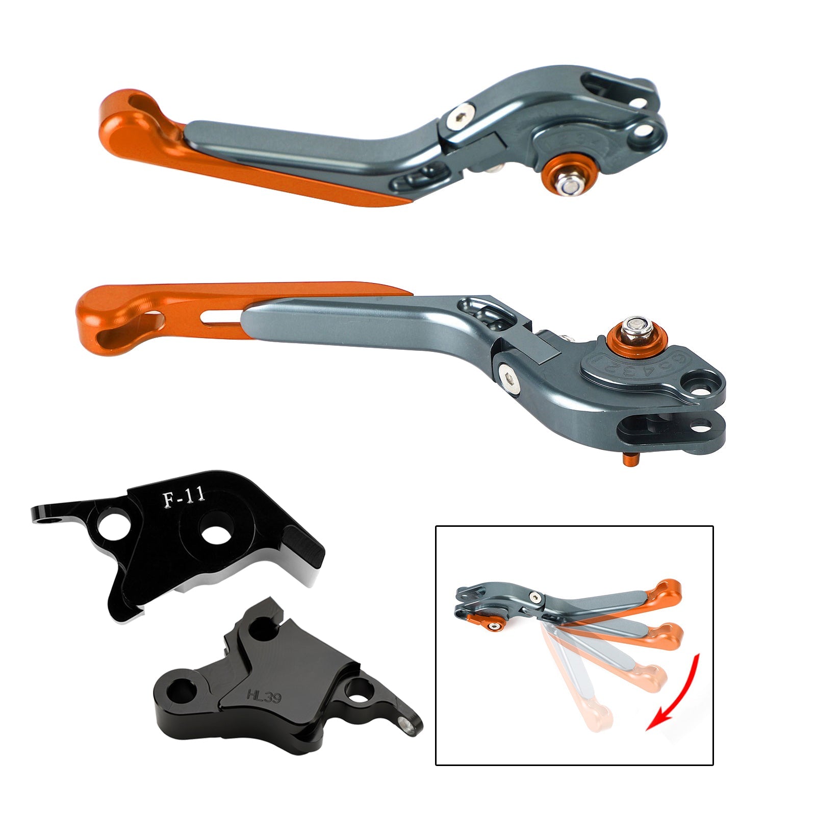 Adjustable Clutch Brake Lever fit for CFMOTO 700CL-X Sport 2021-2024