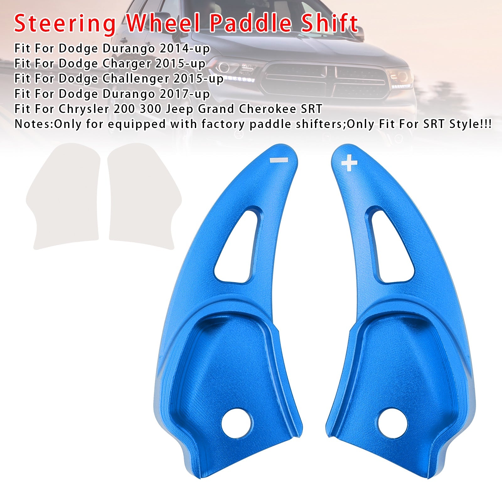 Paddle Shifter Extension For Challenger Charger Durango SRT Aluminium