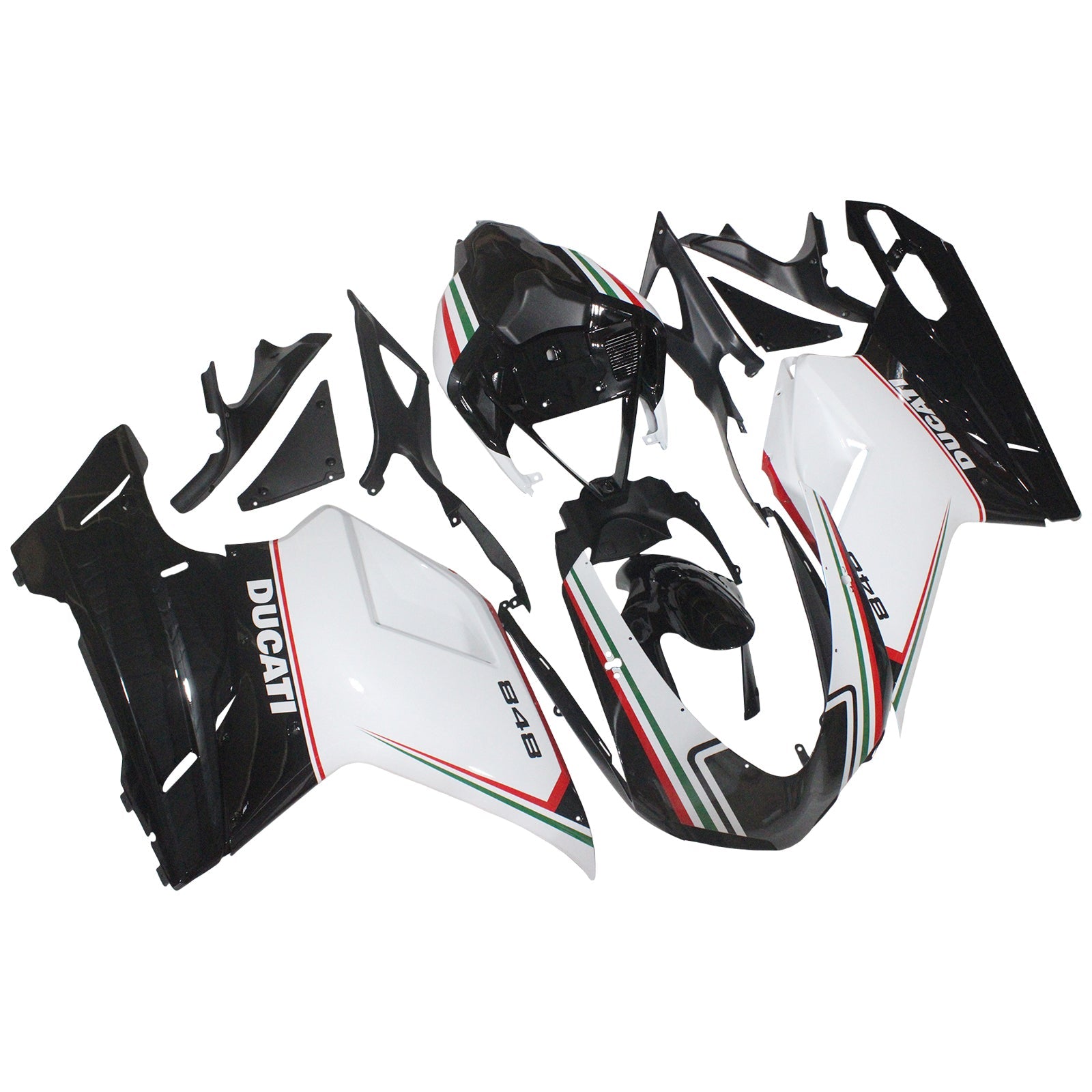 Ducati 1098 1198 848 2007-2011 Kit Carenado Carrocería ABS
