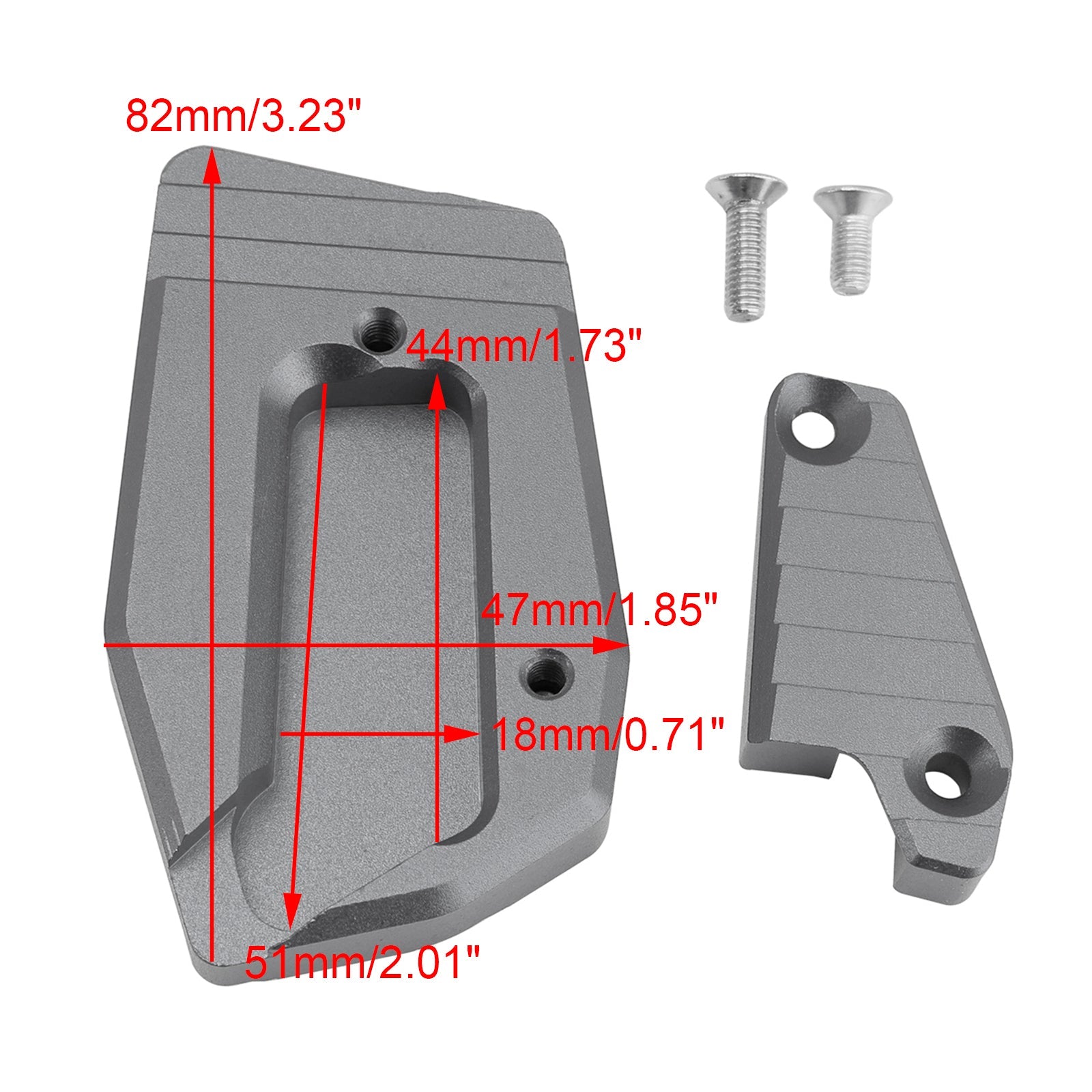 Kickstand Enlarge Plate Pad fit for BMW BMW K1600B K1600 Bagger K1600GA 2018-2025