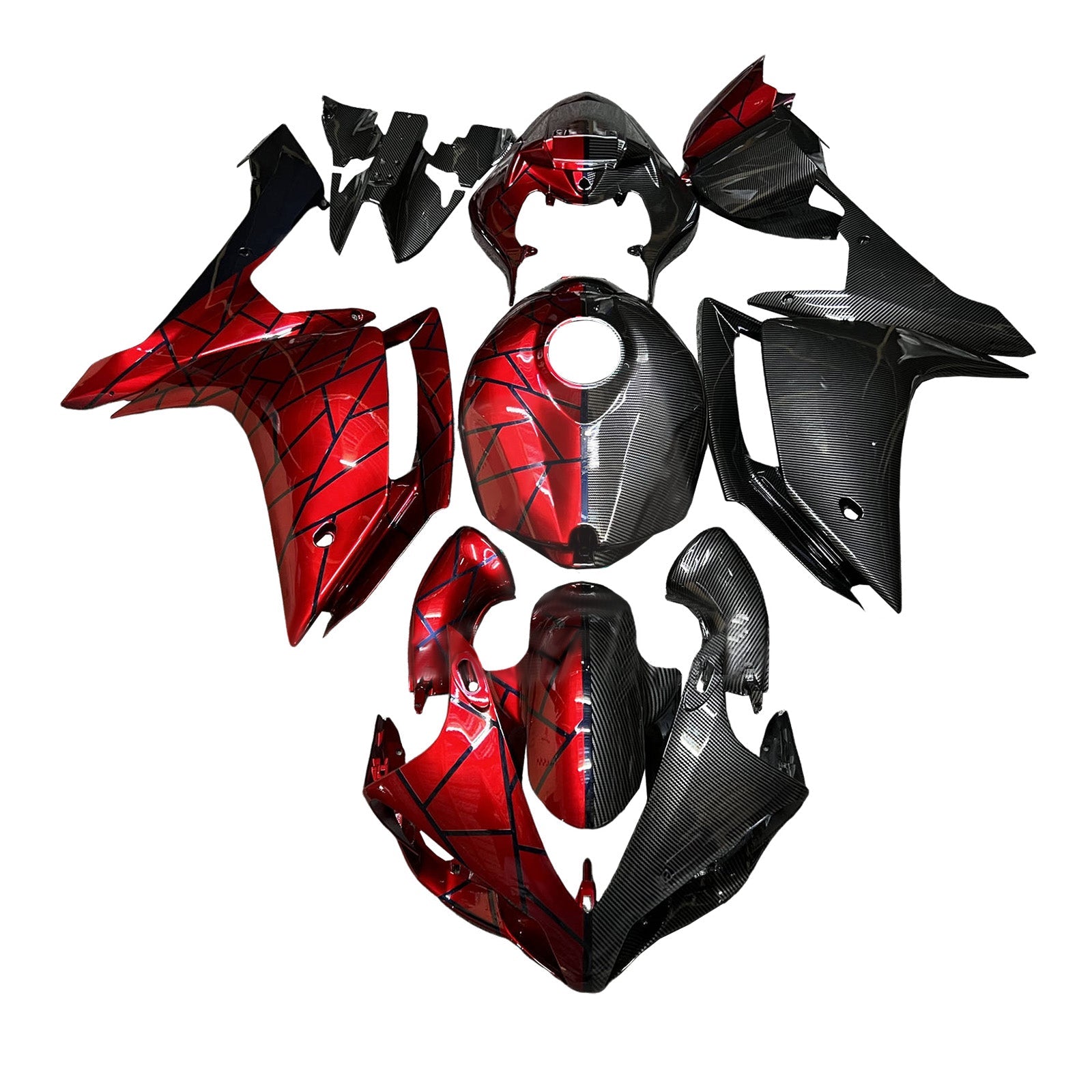 Injection Fairing Kit Bodywork Plastic ABS For Yamaha YZFR1 YZF-R1 2007-2008
