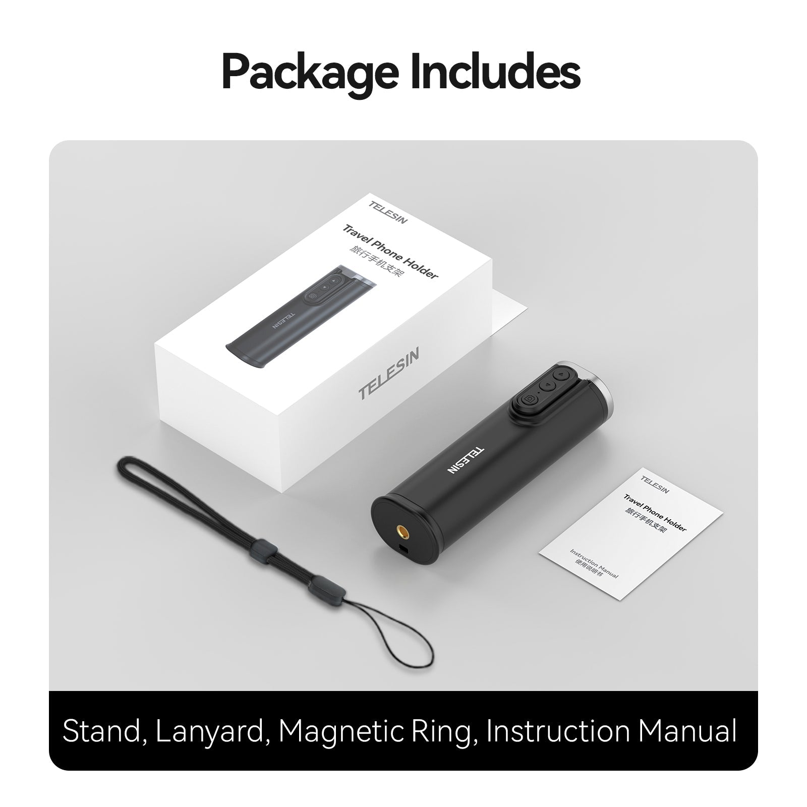 Travel Photography Mobile Phone Holder Remote Control Short Video Lazy Holder