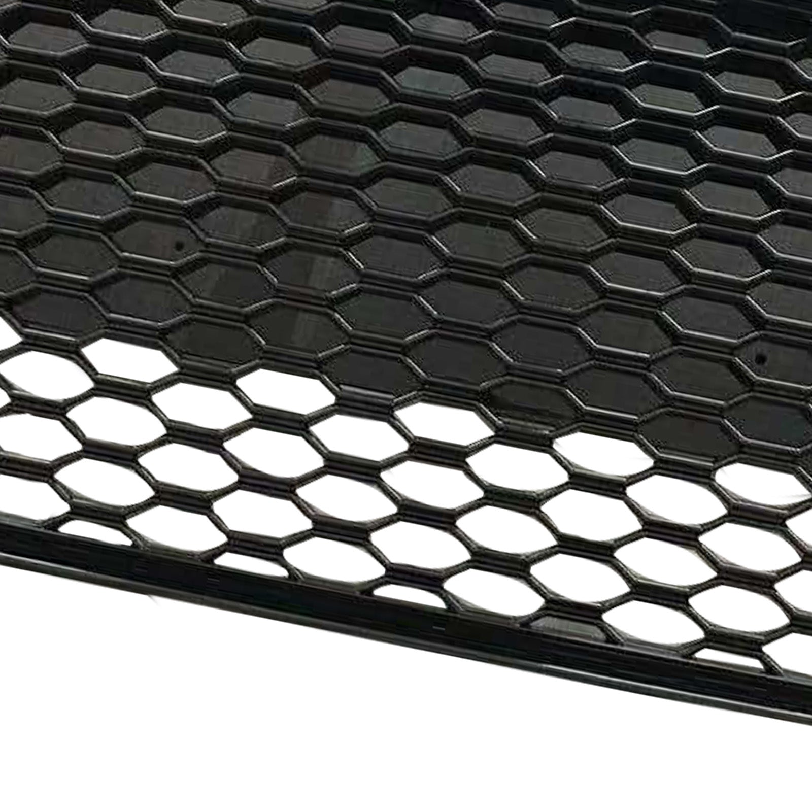 2013 For Audi R8 Gloss Black Front Henycomb Bumper Grille Grill