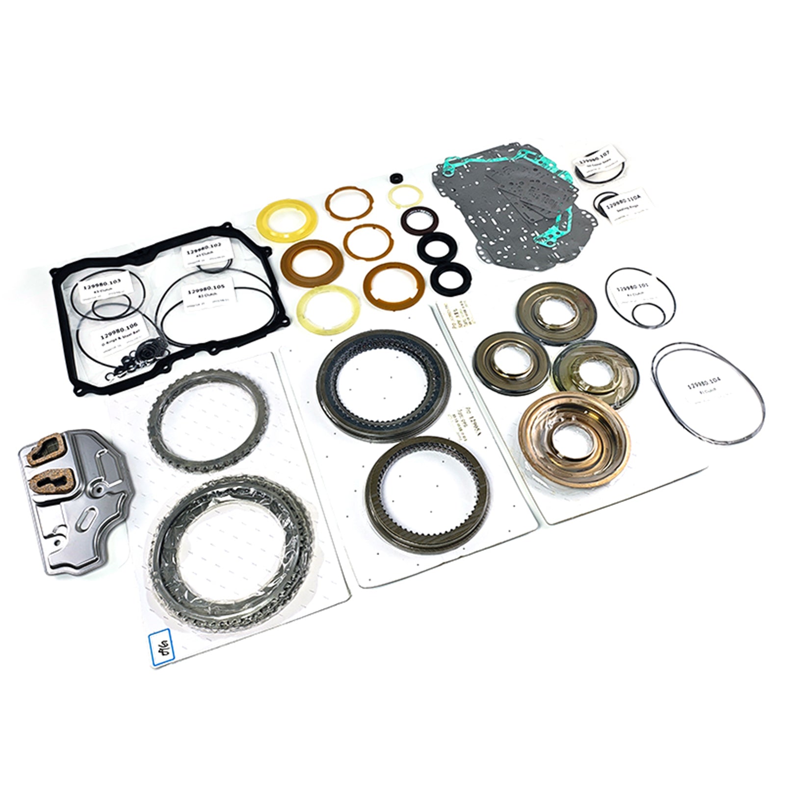 09G Transmissions Master Rebuild Kit Gasket Clutch Set For VW Audi 6 AT TF60SN