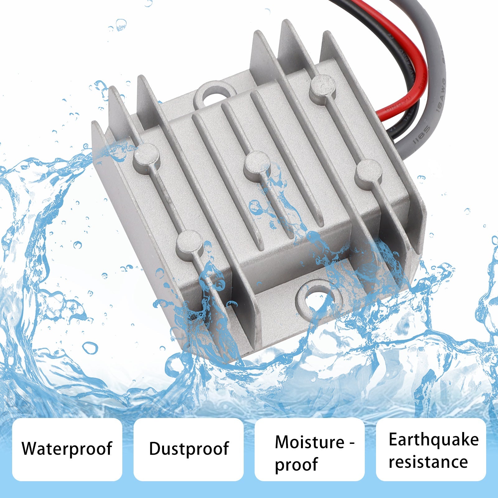 Mini Step Up Power Converter DC Power Cable 12V/24V to 30V 3.5A 105W