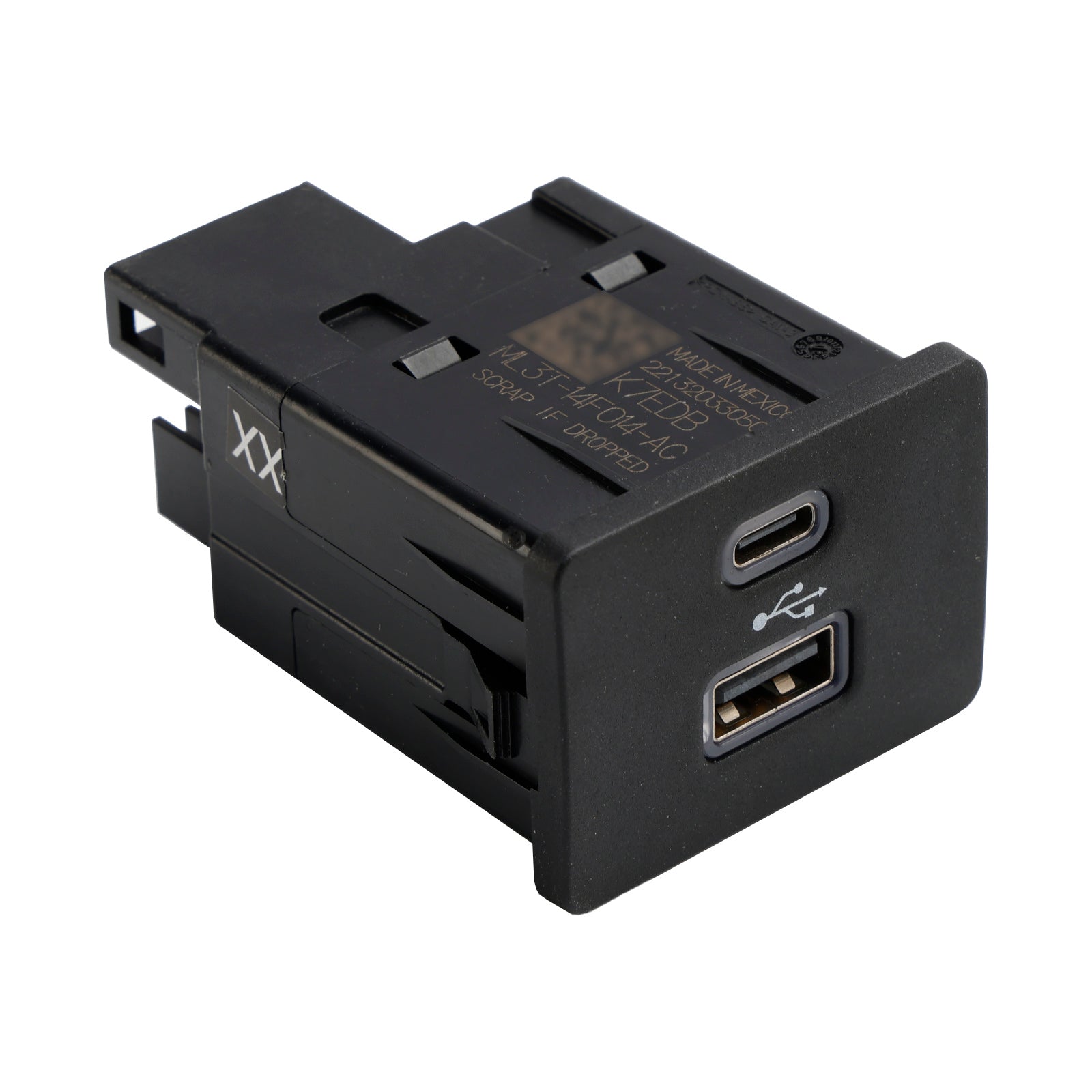 ML3Z-19A387-D USB Media Hub Module Sync 4 for Ford F-150 Expedition Bronco 21-24