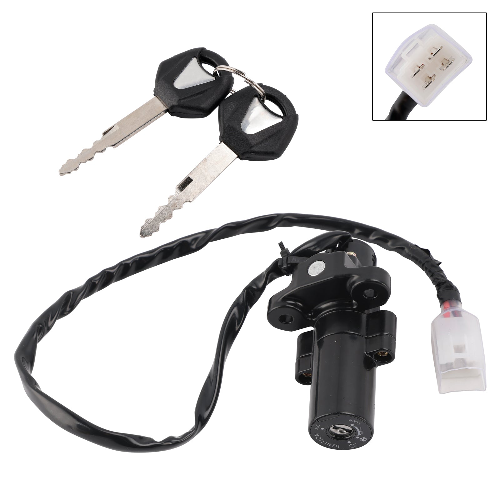 Ignition Key Switch For Yamaha YZF-R3 R3 YZF-R25 R25 MT-03 MT03 2019 2020-2024
