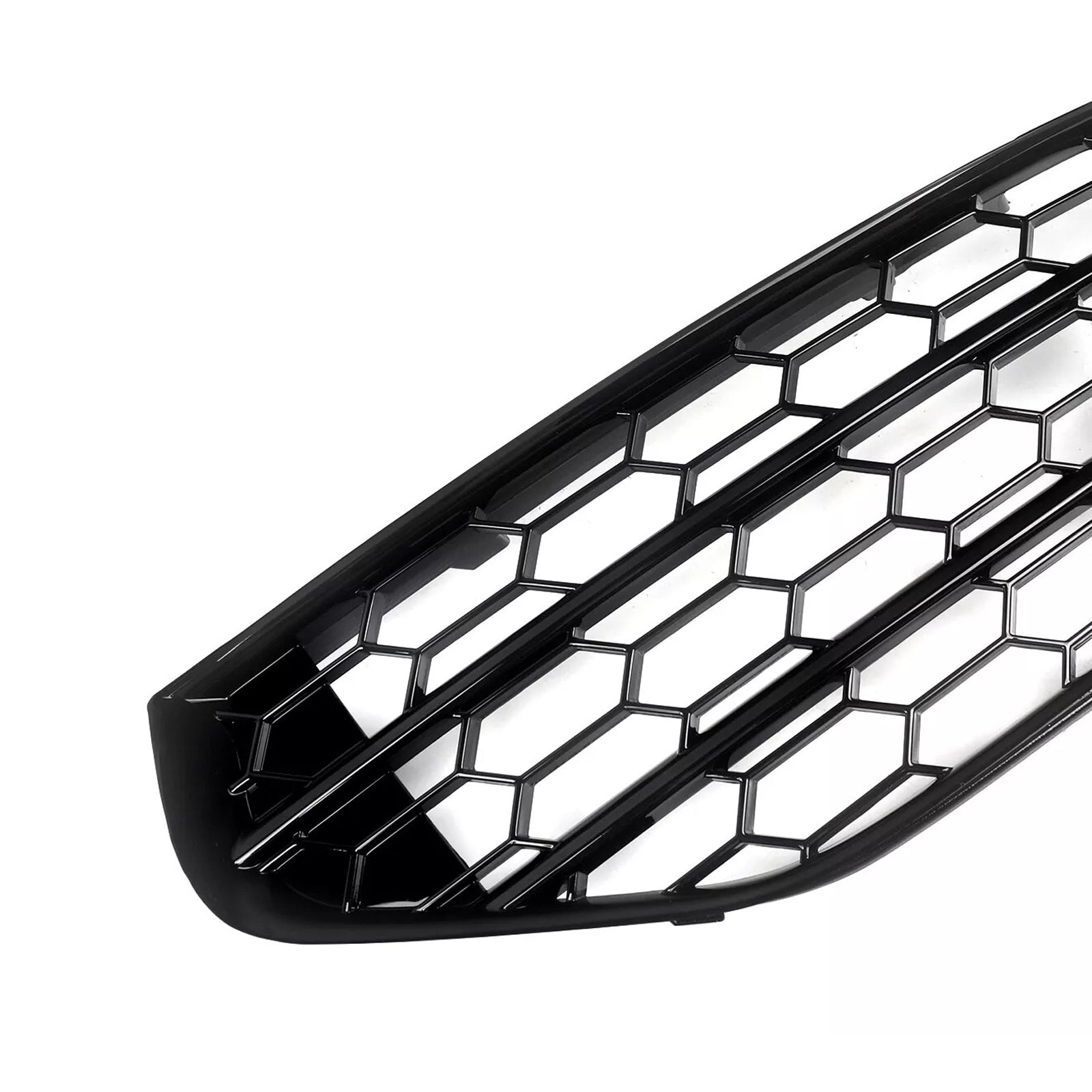 2010-2015 Audi A4 Allroad B8 Front Bumper Honeycomb Fog Grille Cover Chrome