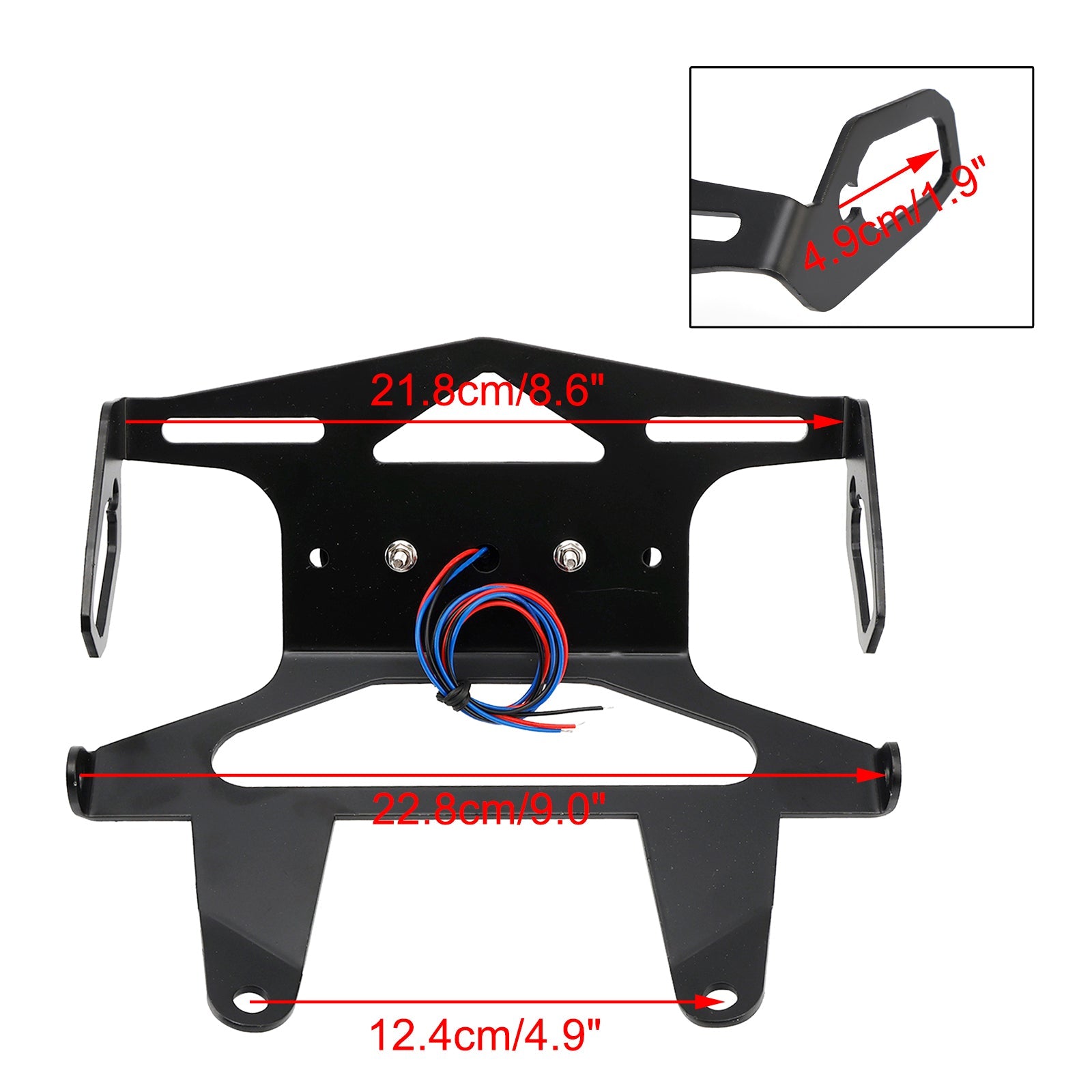 2023-2025 Kawasaki Eliminator 400 / SE License Plate Holder Frame Bracket
