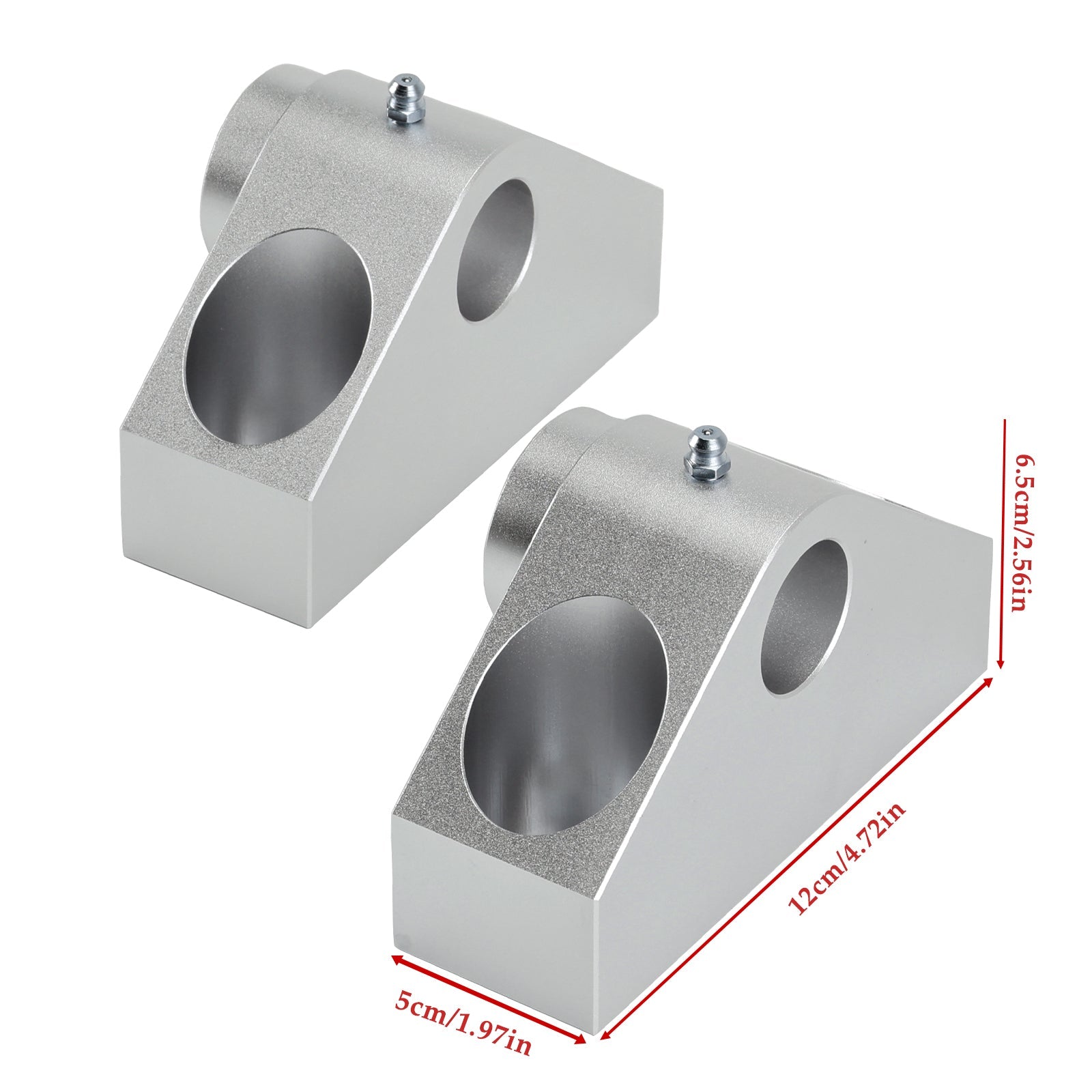 Dump Bed Hinge Mount Kit 2 Pcs Billet Kit For Can Am Defender Hd Sxs 2016-2024