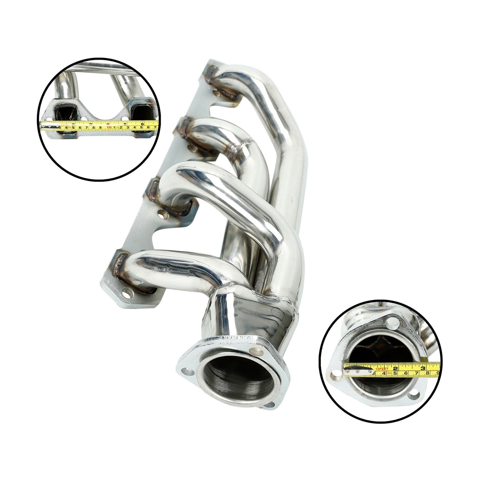 Stainless Exhaust Header fit Ford Mustang 1964-1977 302CU 5.0 260 289 302 V8