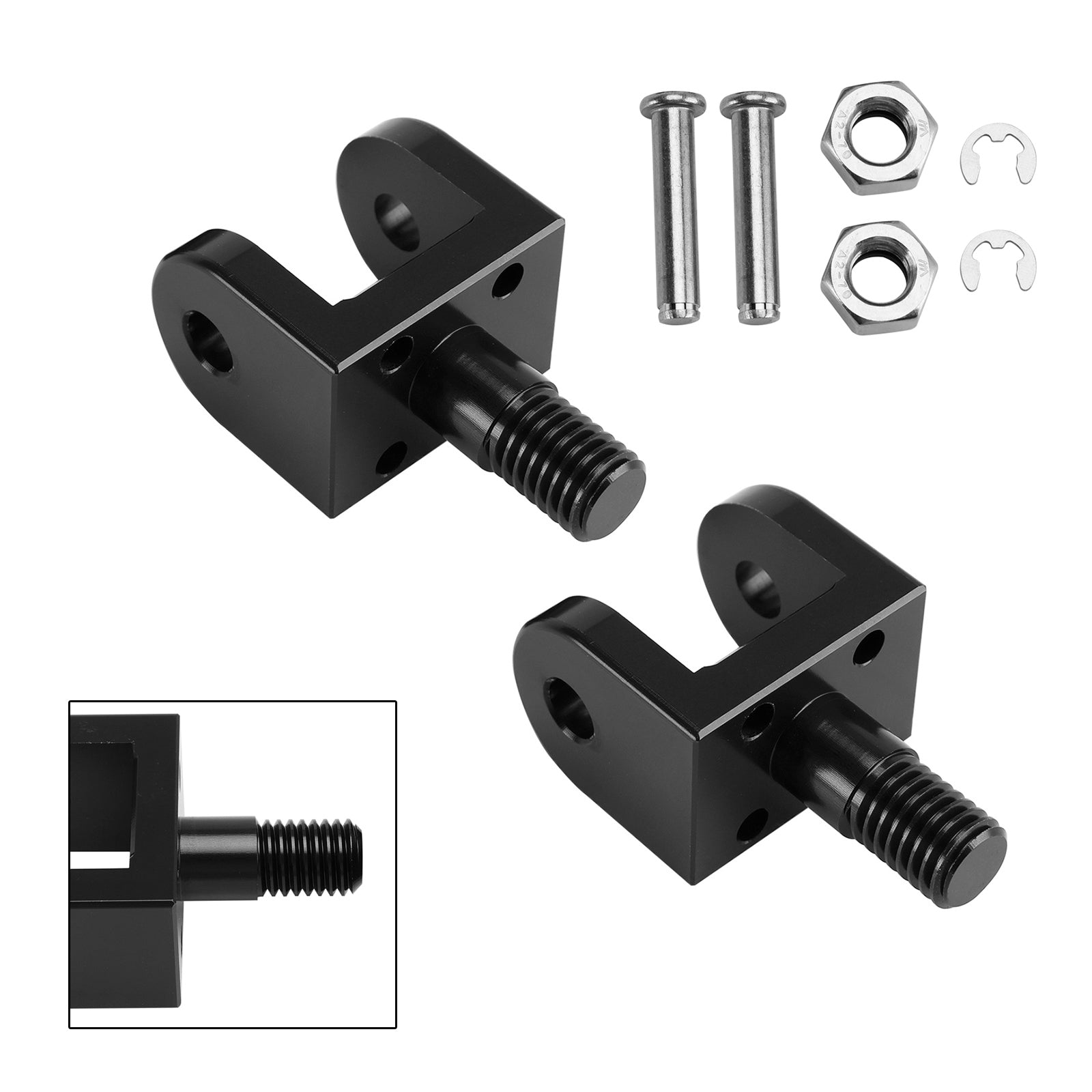 Foot Pegs Mounting Bracket fit for Sur Ron Light Bee X/S Segway X160 X260