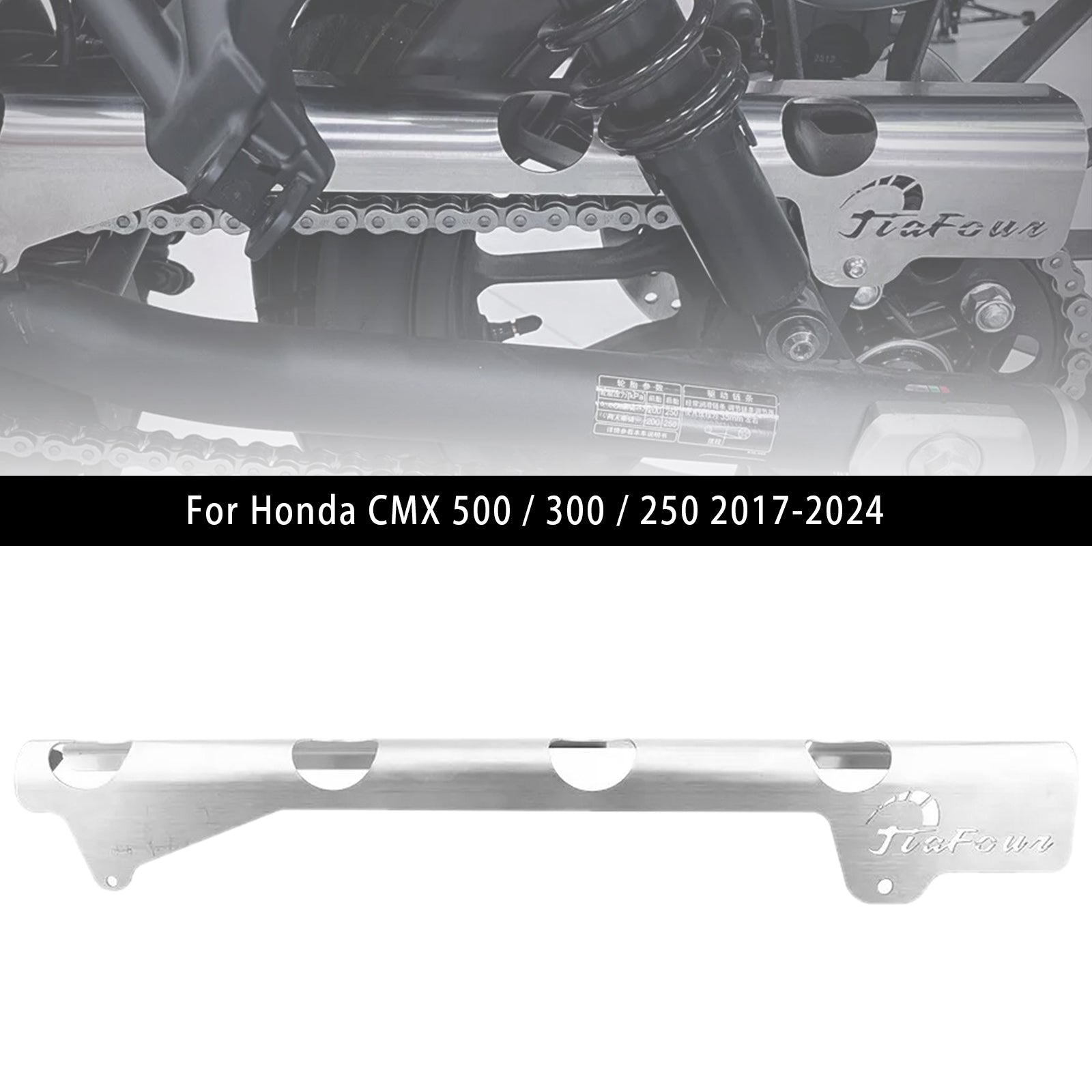 Honda Rebel CL의 체인 가드 커버 프로텍터 CL 250 300 500 cm CMX 17-24