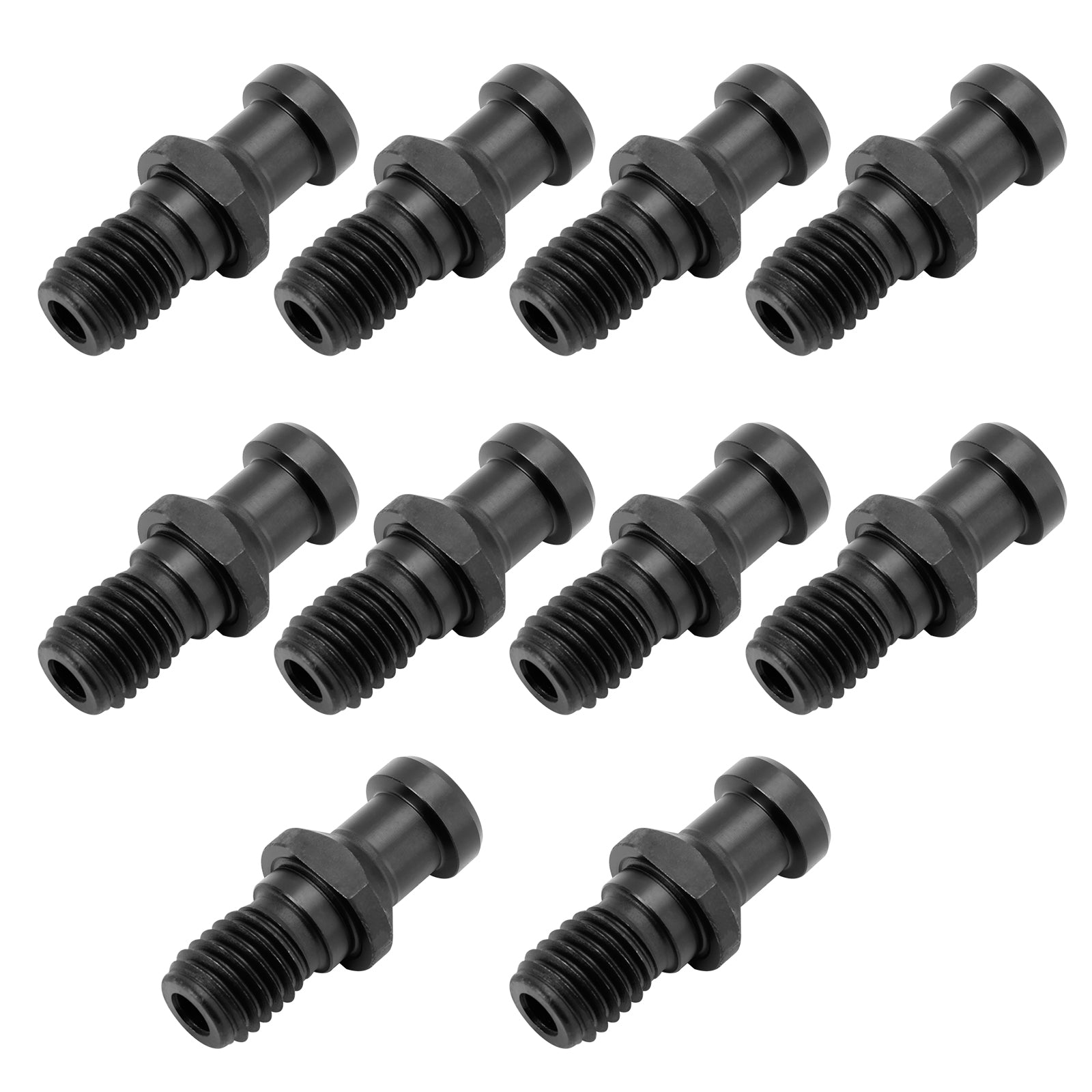 10x CAT40 15๏ฝ 0.747" Pull Stud Coolant Thru Retention Knob Fits DMG Mori Doosan
