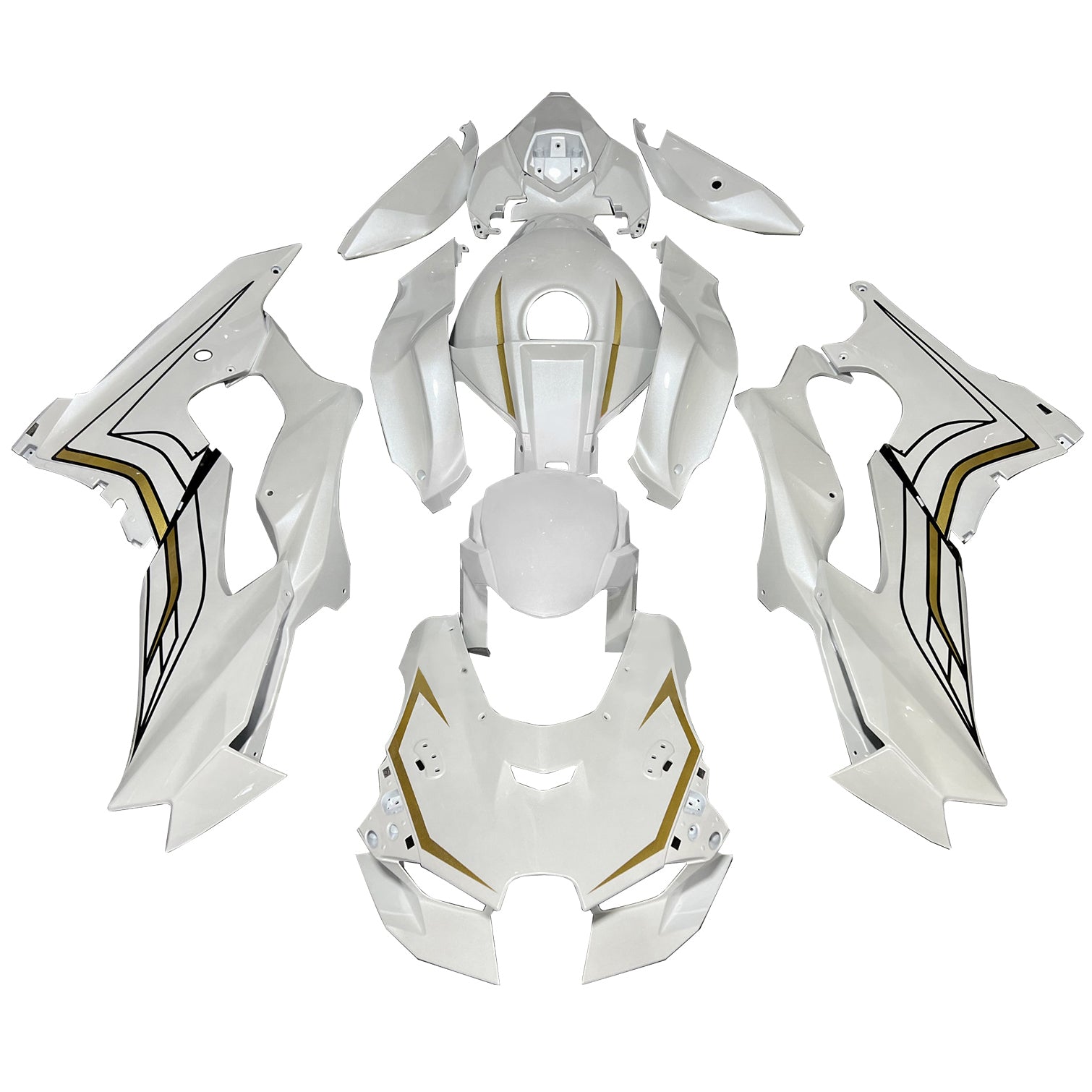 Kawasaki ZX-10R ZX-10RR 2021-2025 Fairing Kit Bodywork ABS