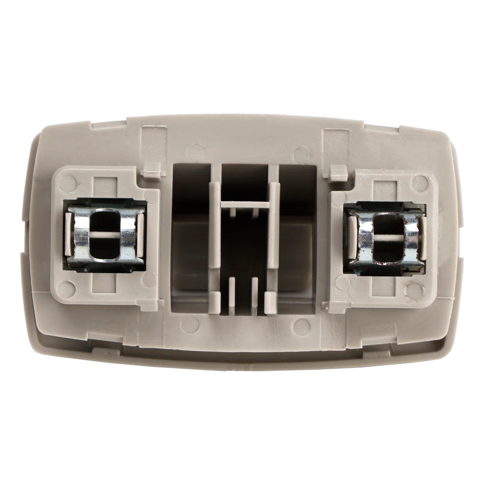 2x Gray Sun Visor Clip Hook Retainer For Mercedes Benz C-class W205 S205 15-19