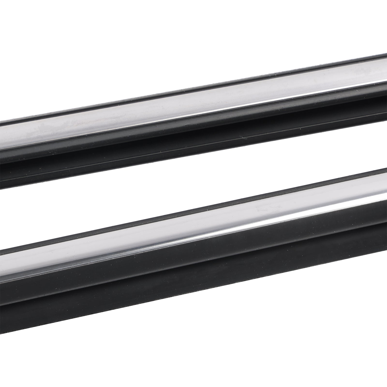 4pcs Chrome Outside Window Moulding Weatherstrip Seal For Toyota Venza 2009-2016