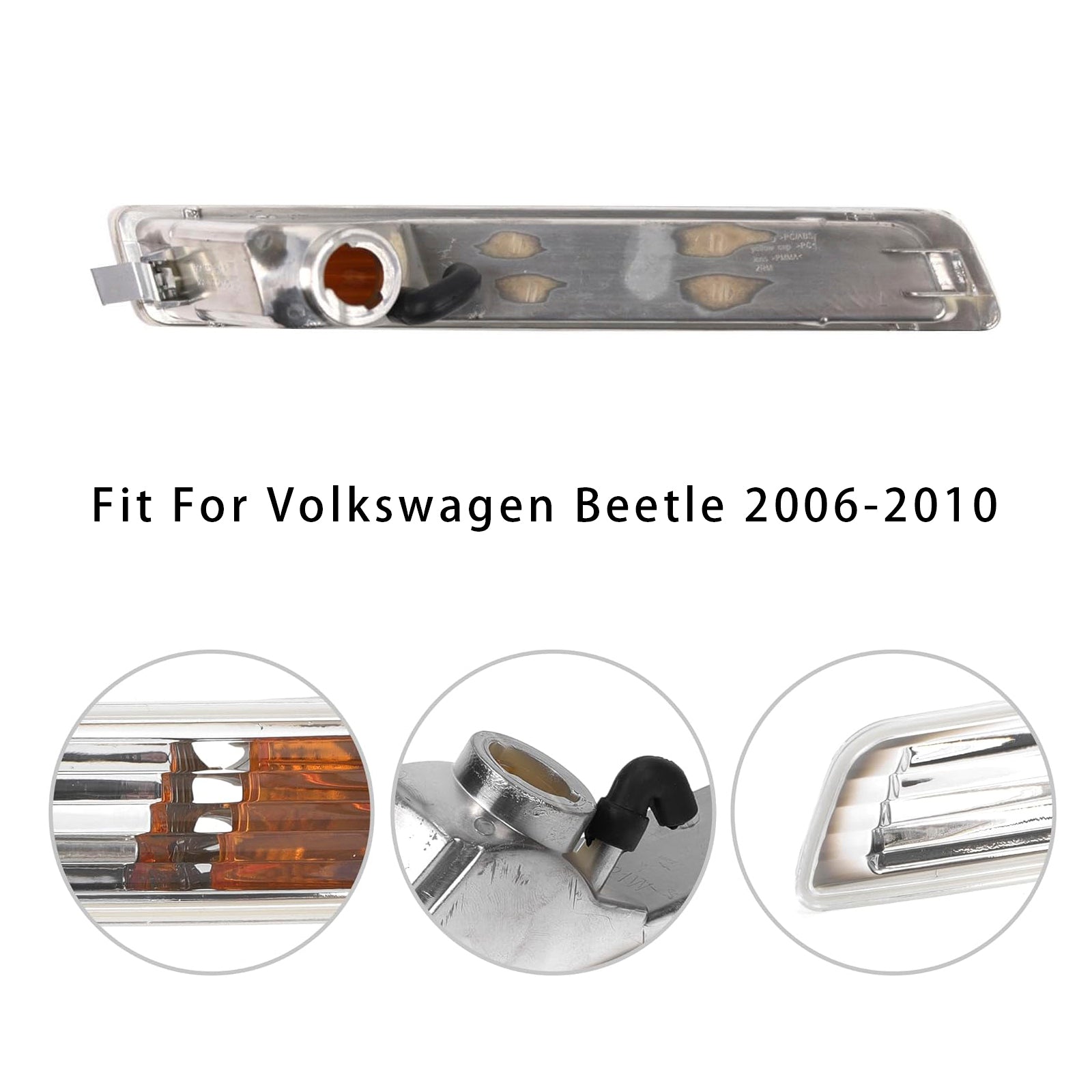 2006-2010 Volkswagen Beetle 1 Pcs Front Bumper Left Turn Signal Light 1C0953041R