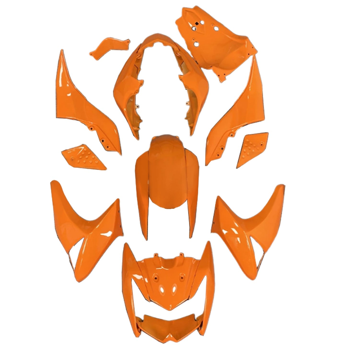 Kawasaki Z1000 2007-2009 Fairing Kit Bodywork Plastic ABS