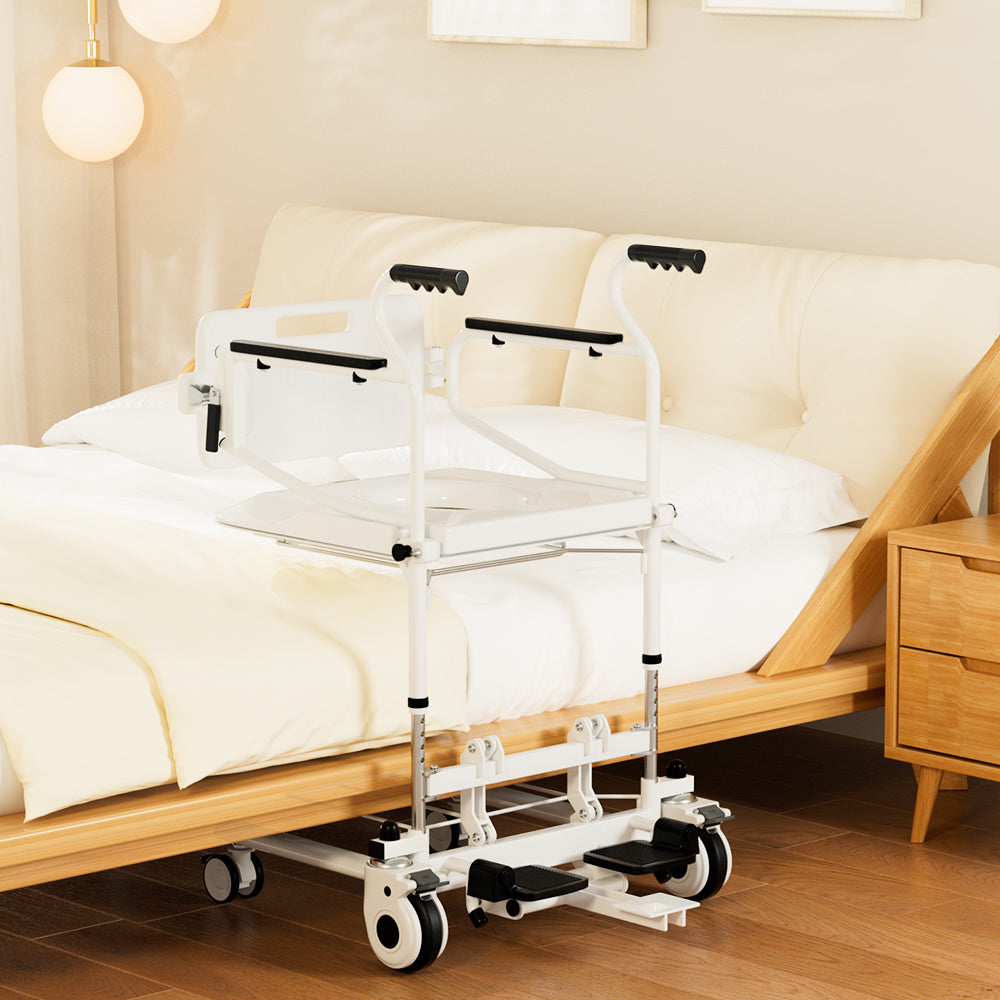 Patient Chair Transferred Lift Wheelchair Removable Split Type Wheelchair 250 lb