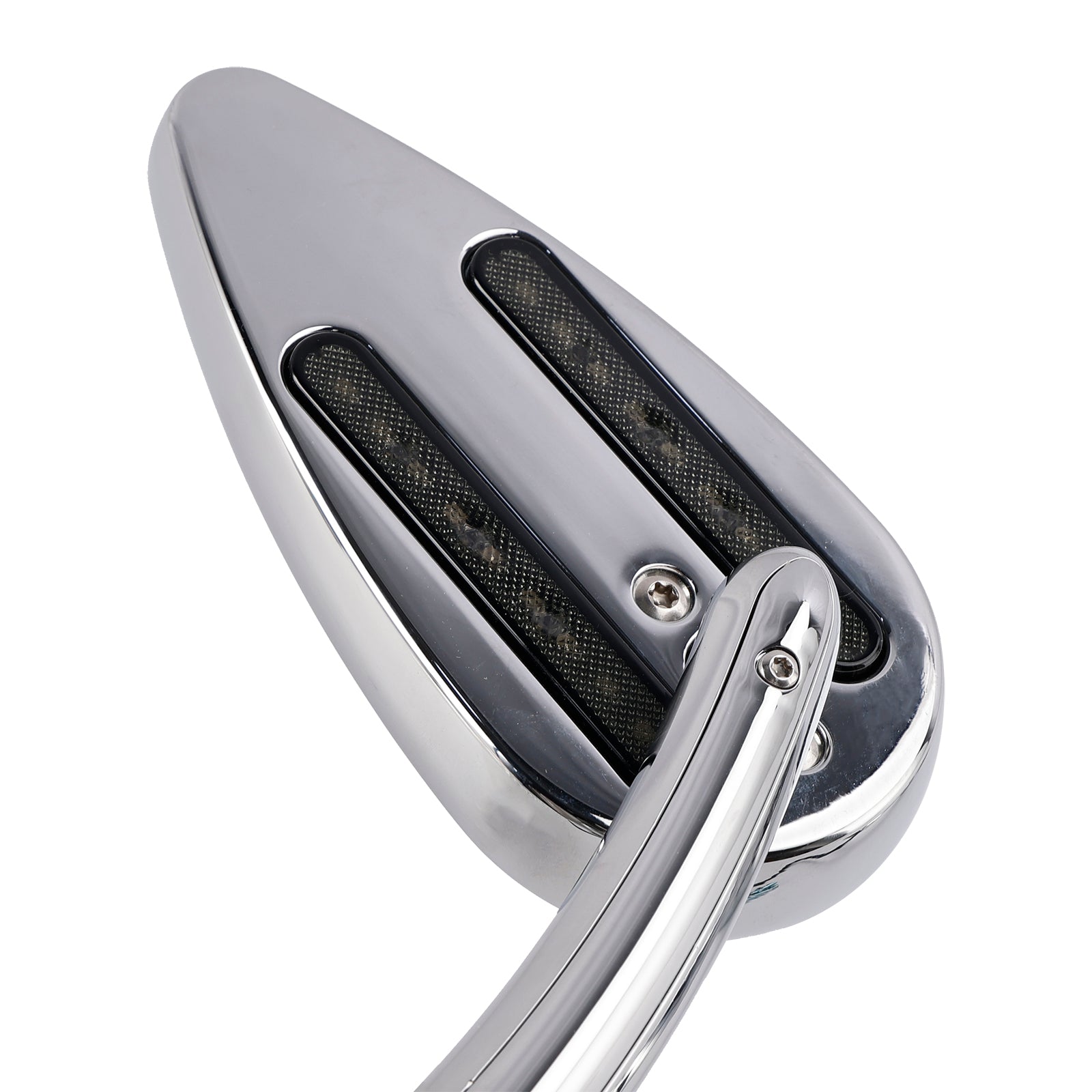 1990-2021 Electra Street Road Glide Chrome Custom LED Turn Signal Mirrors