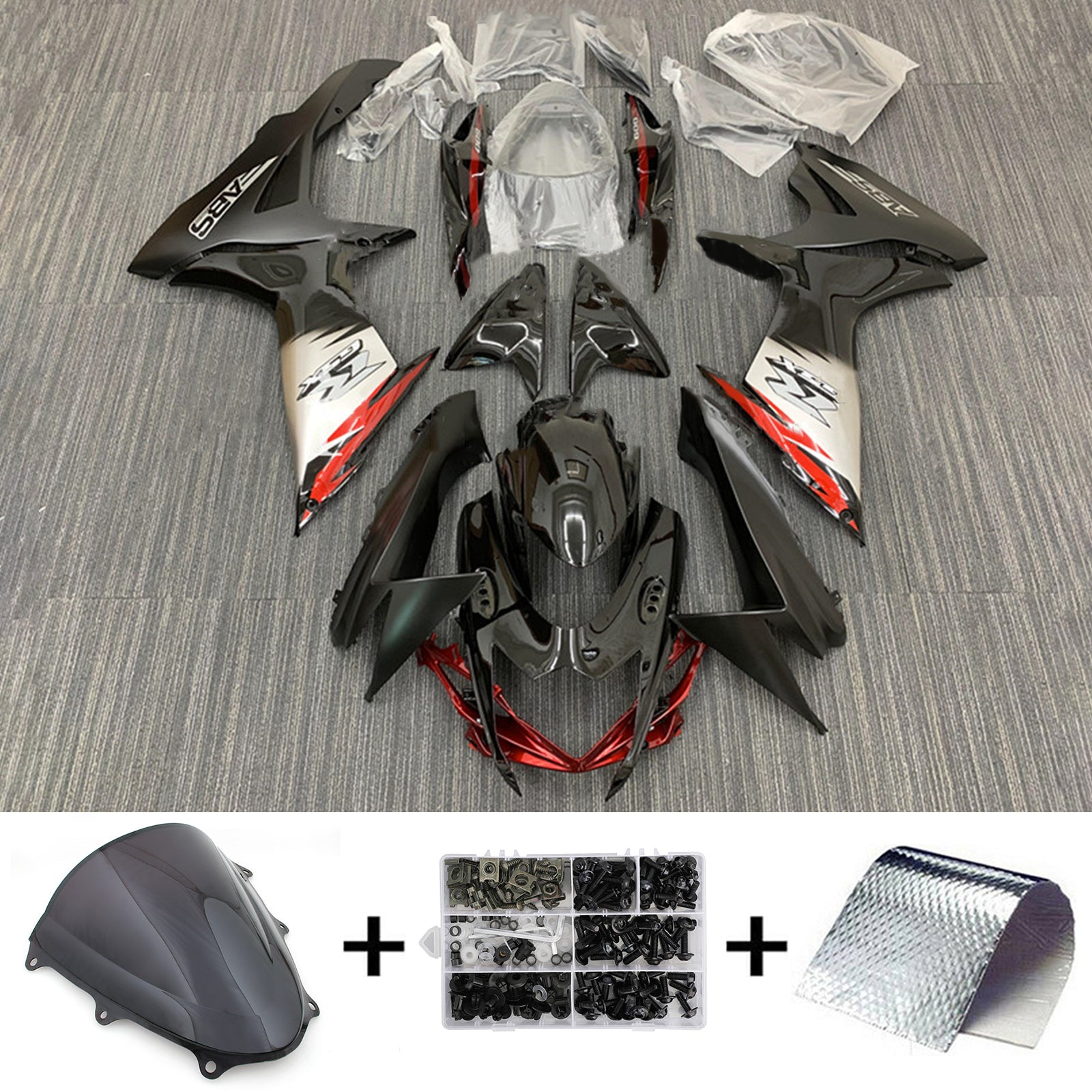Amotopart Suzuki GSXR 600/750 2011-2025 K11 Fairing Kit Bodywork Plastic ABS