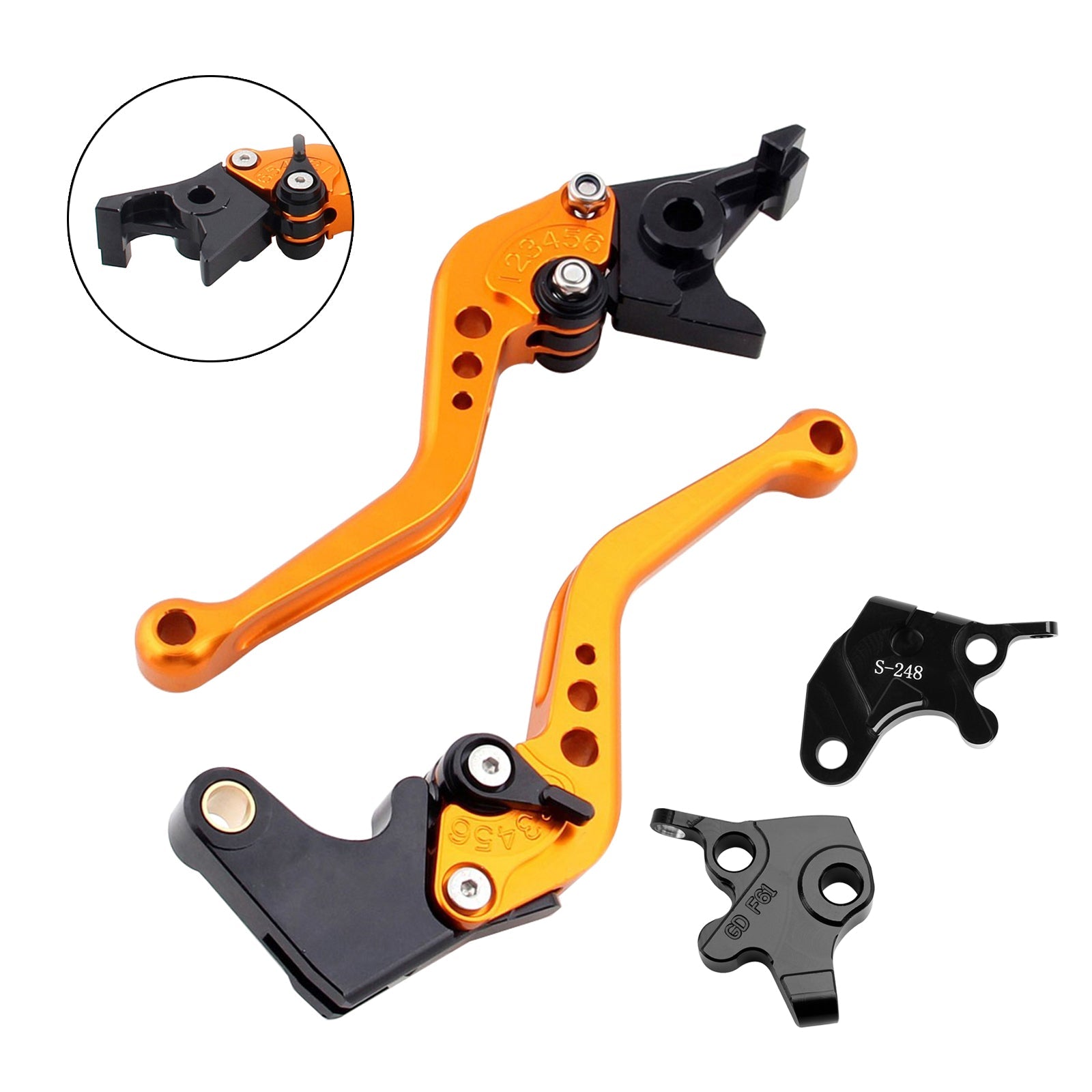 2008-2011 YAMAHA YZF R125 NEW Short Clutch Brake Lever