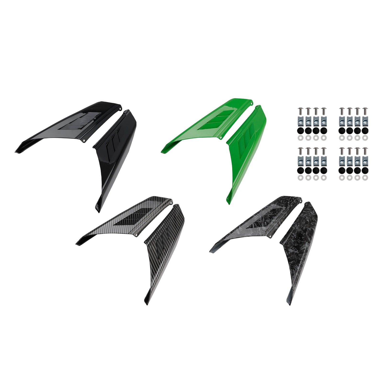 2023-2025 Kawasaki NINJA ZX-4R ZX-4RR Rear Tail Wing Fixed Wing Fairing