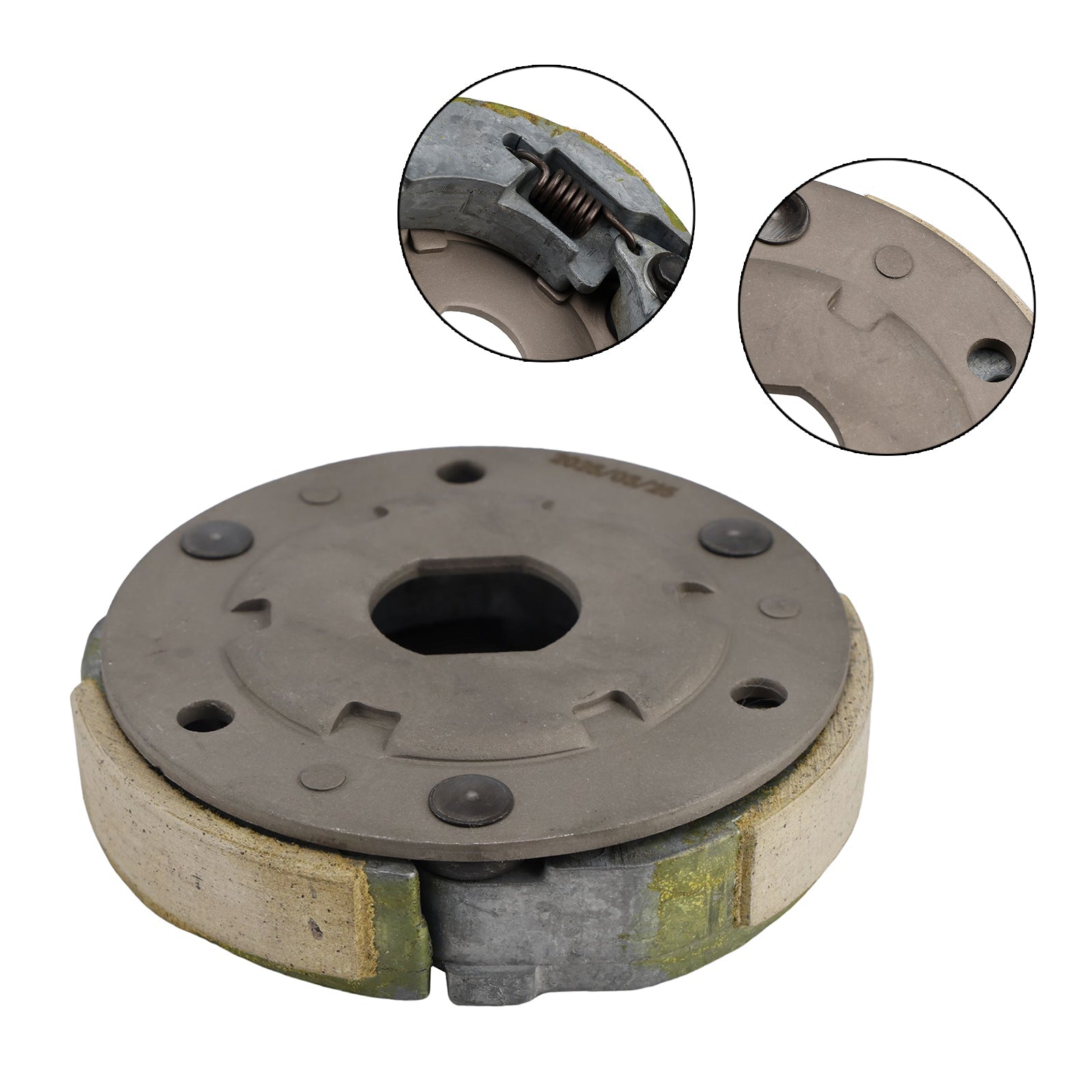 22350-201-000 Clutch Weight Shoes Carrier Assy For Adly Atv 50 Noble Panther