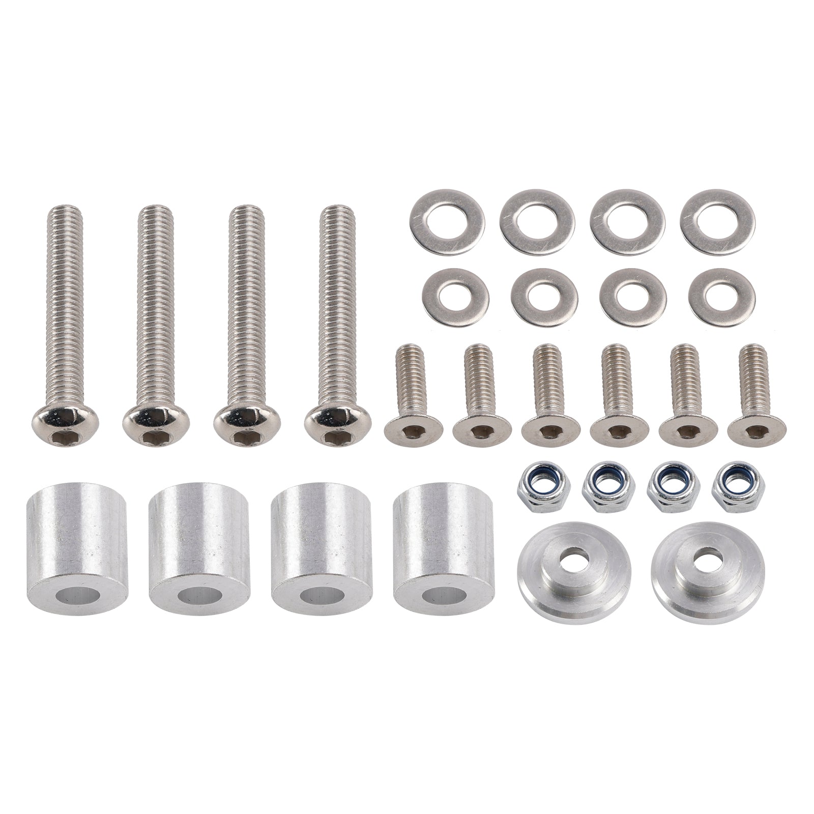 BLACK ALUMINUM TOP RACK CARRIER LUGGAGE PLATE FOR TIGER 850 SPORT 2021-2024