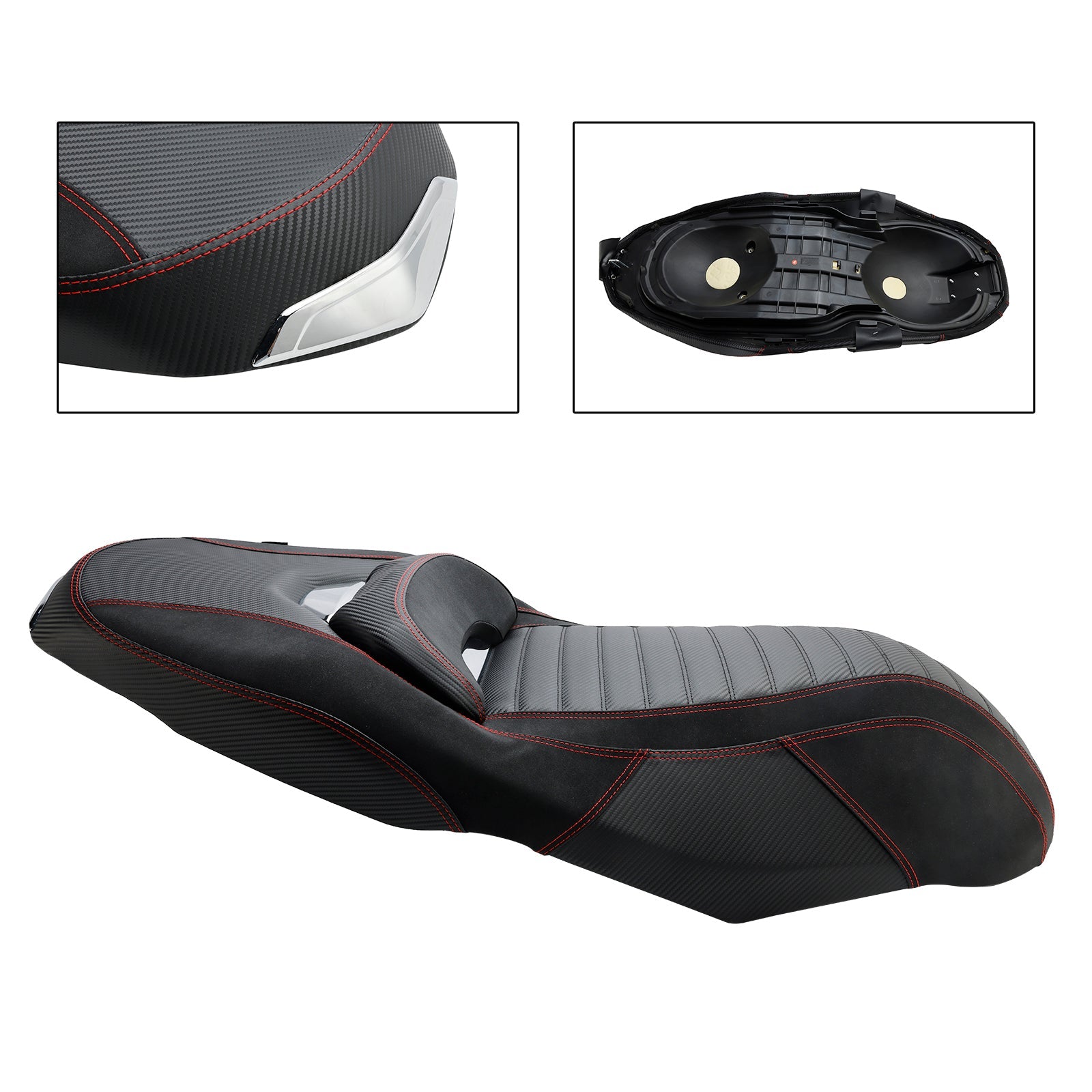 완전한 쿠션 라이더 승객 좌석 yamaha x-max 300 2023-2024에 적합합니다.