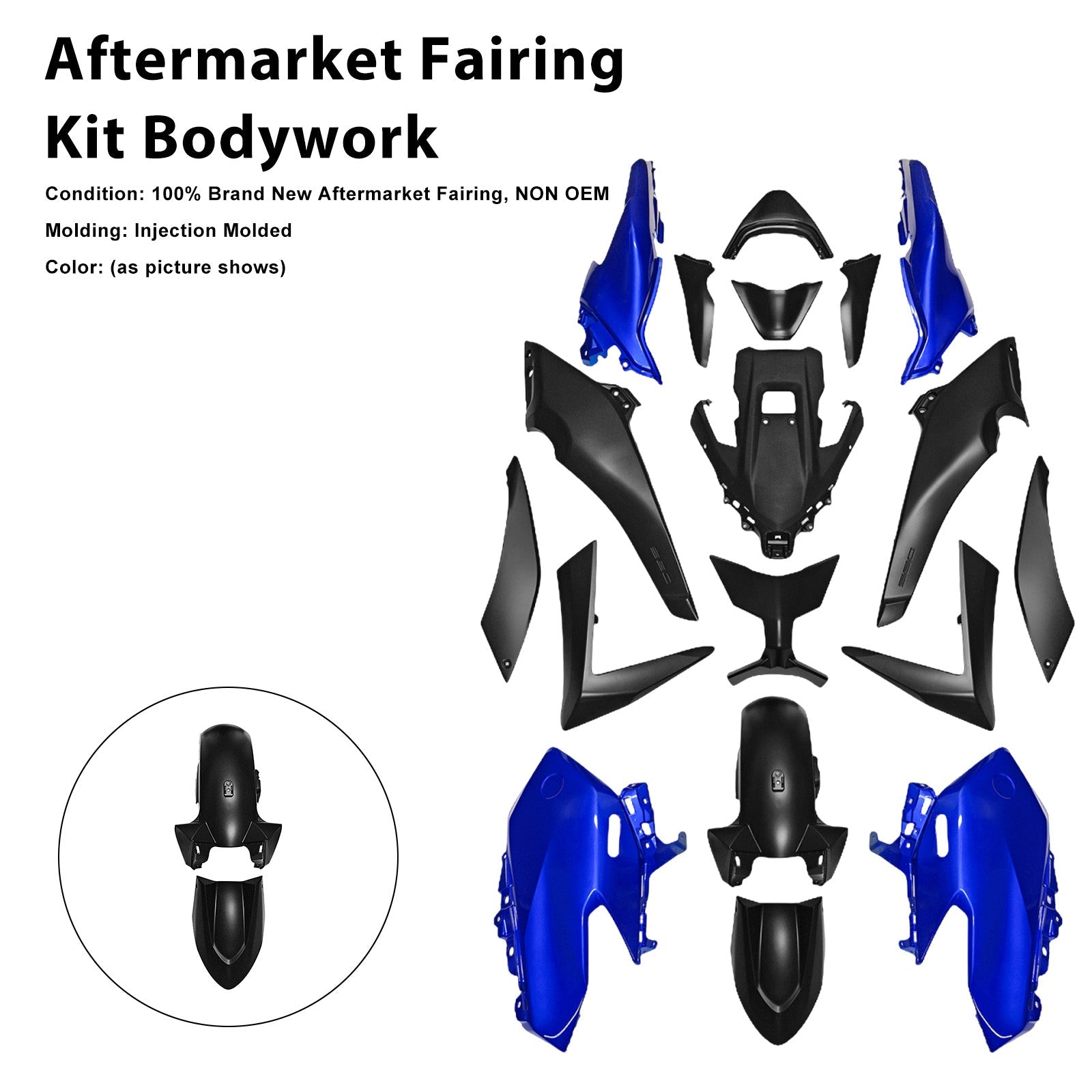 2025-2026 for Yamaha TMAX560 Injection Bodywork Fairing Kit
