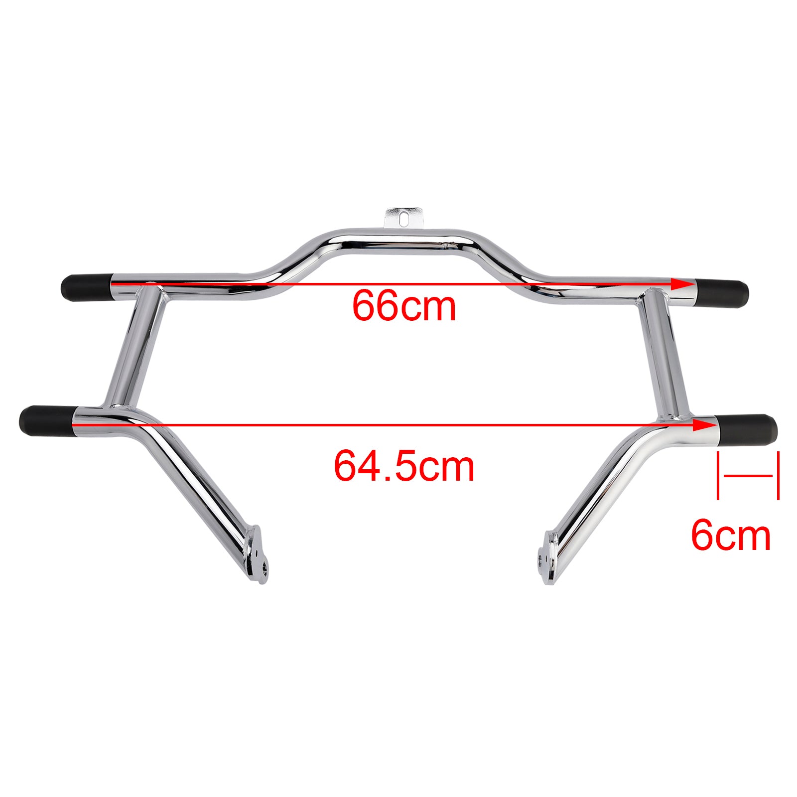 Bumper Engine Guard Fairing Mount Crash Bar Kit Fits For Cvo Road King Black