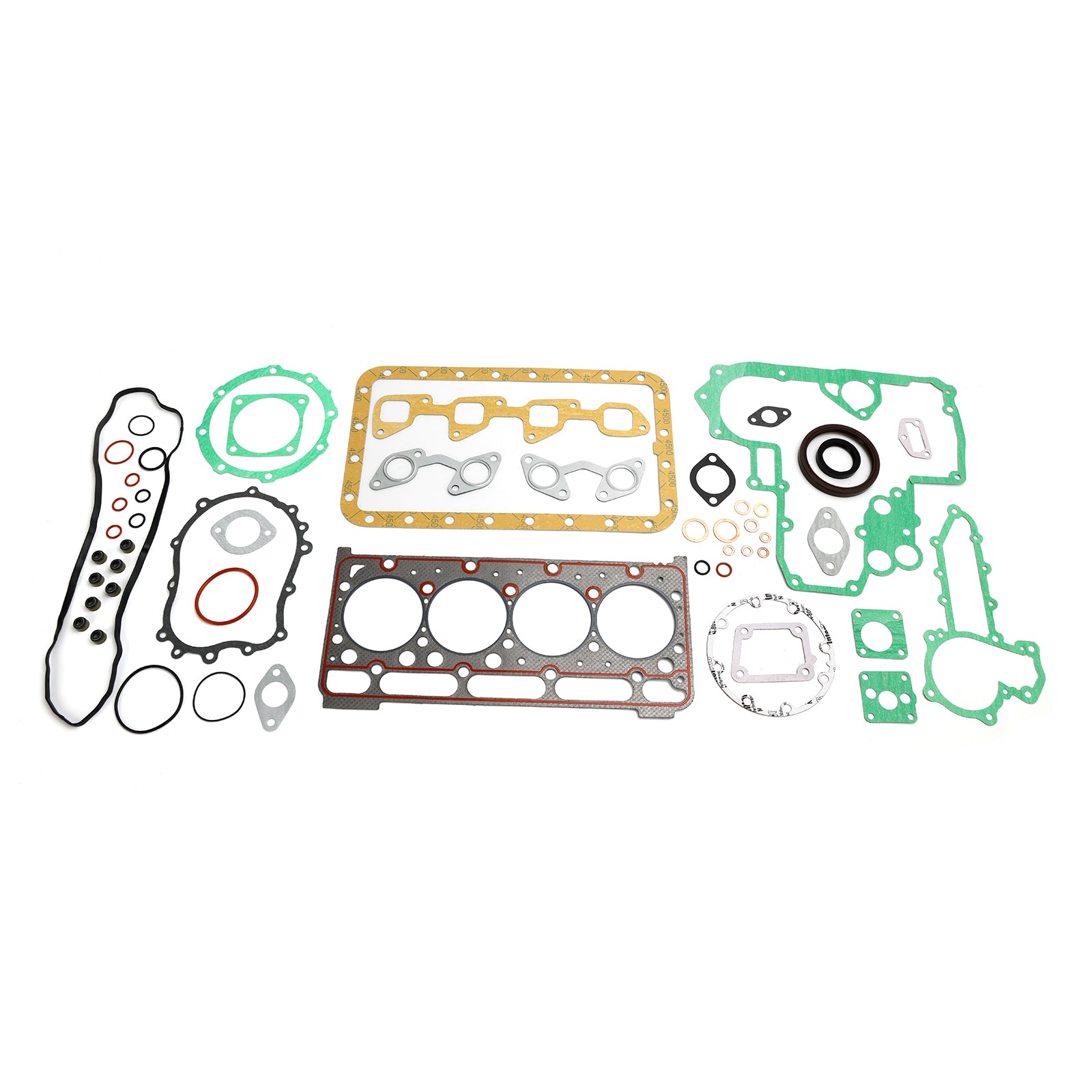 For Kubota V2403 Engine Cylinder Head Assy + Rebuild Overhaul Gasket Kit