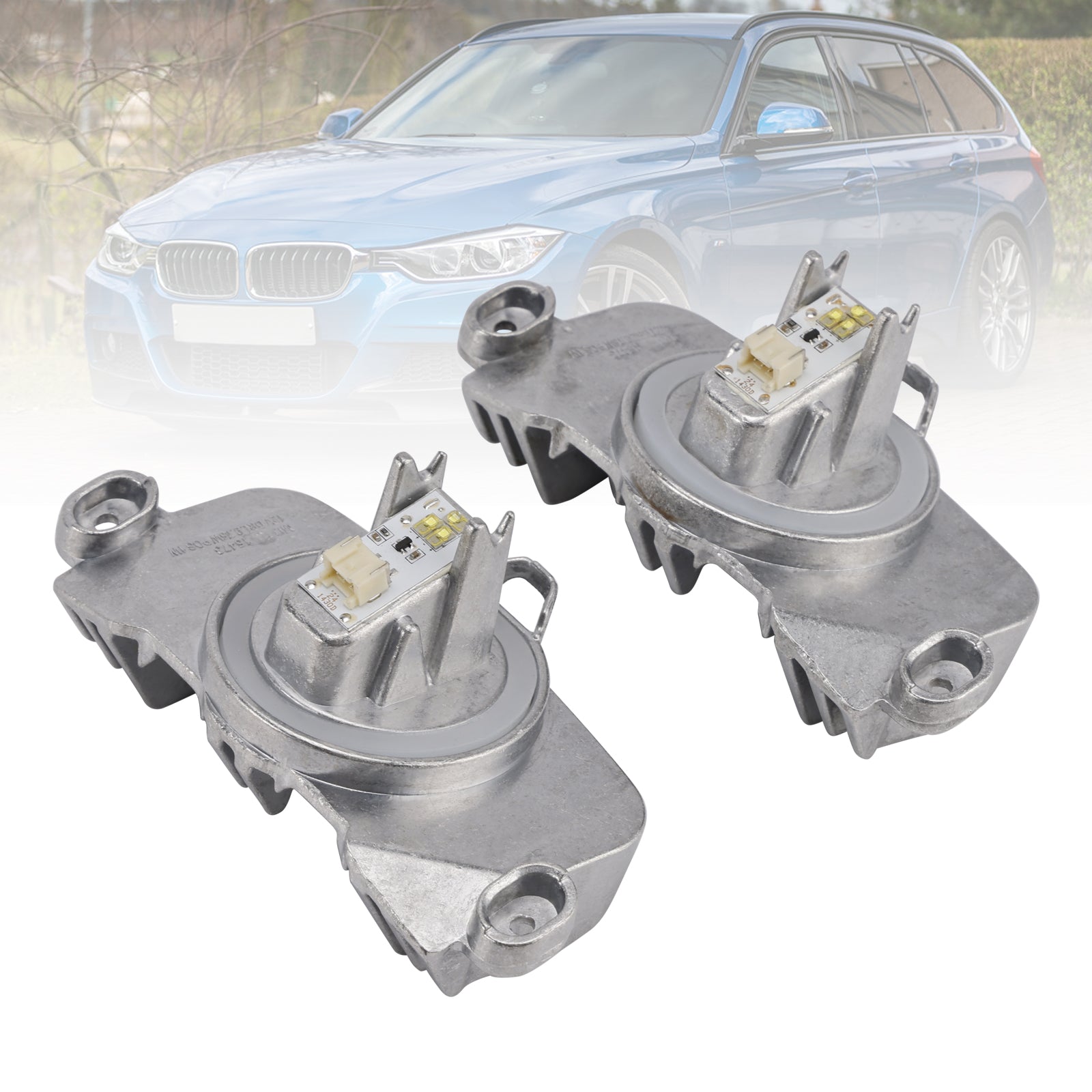 2pcs LED Angel Eyes Ring Light Module Diode 63117398766 For BMW F30 F31 F34