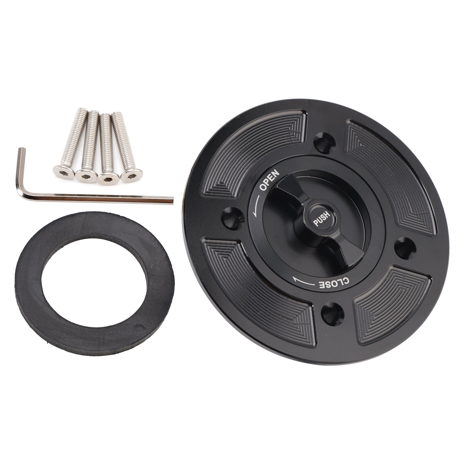 BILLET QUICK-TURN FUEL GAS CAP FOR KAWASAKI KLX230/R Z650 Z650RS Z900