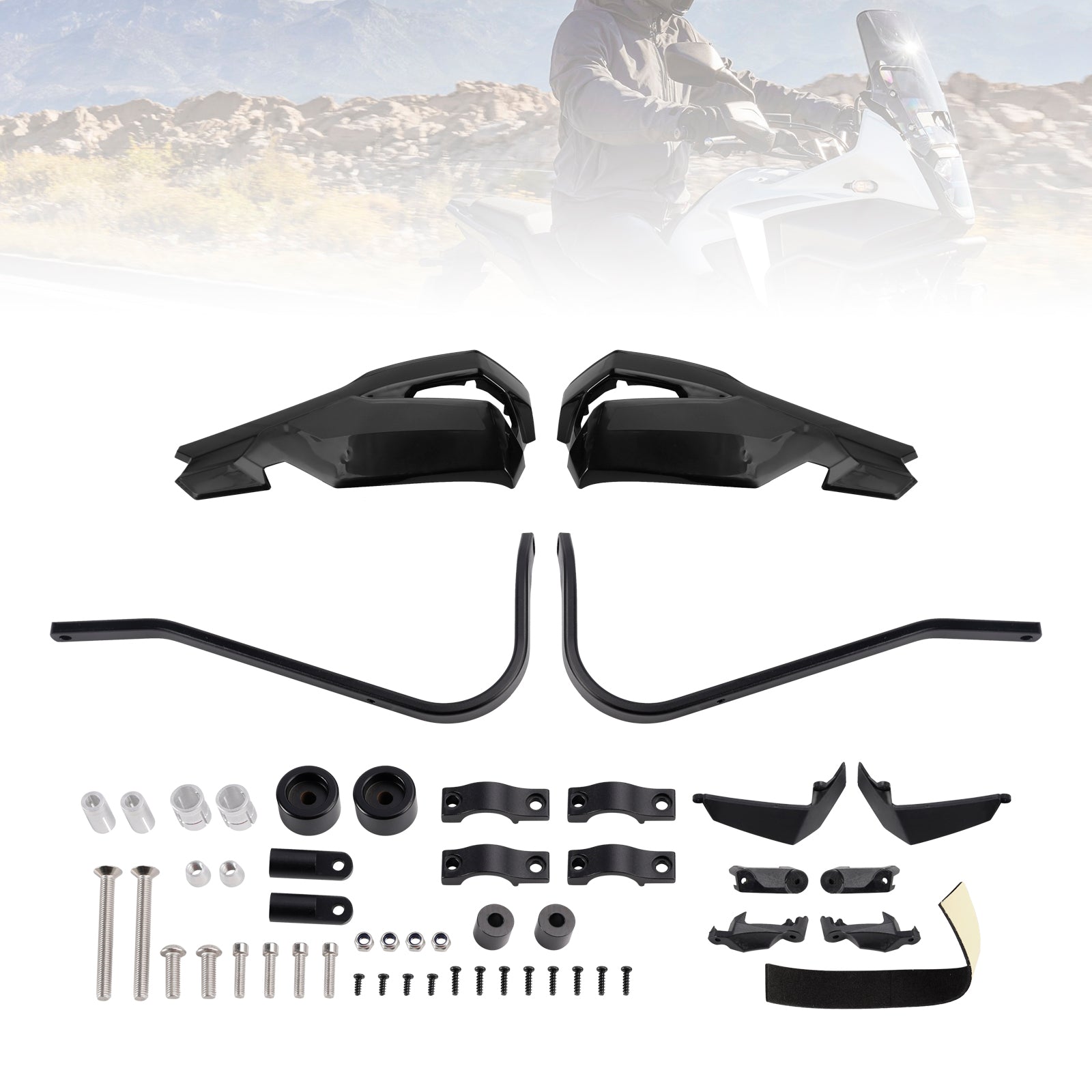 혼다 NX400 NX500 2024- CB500X 2019-23 CB400X 2020-2023용 핸드가드 보호대