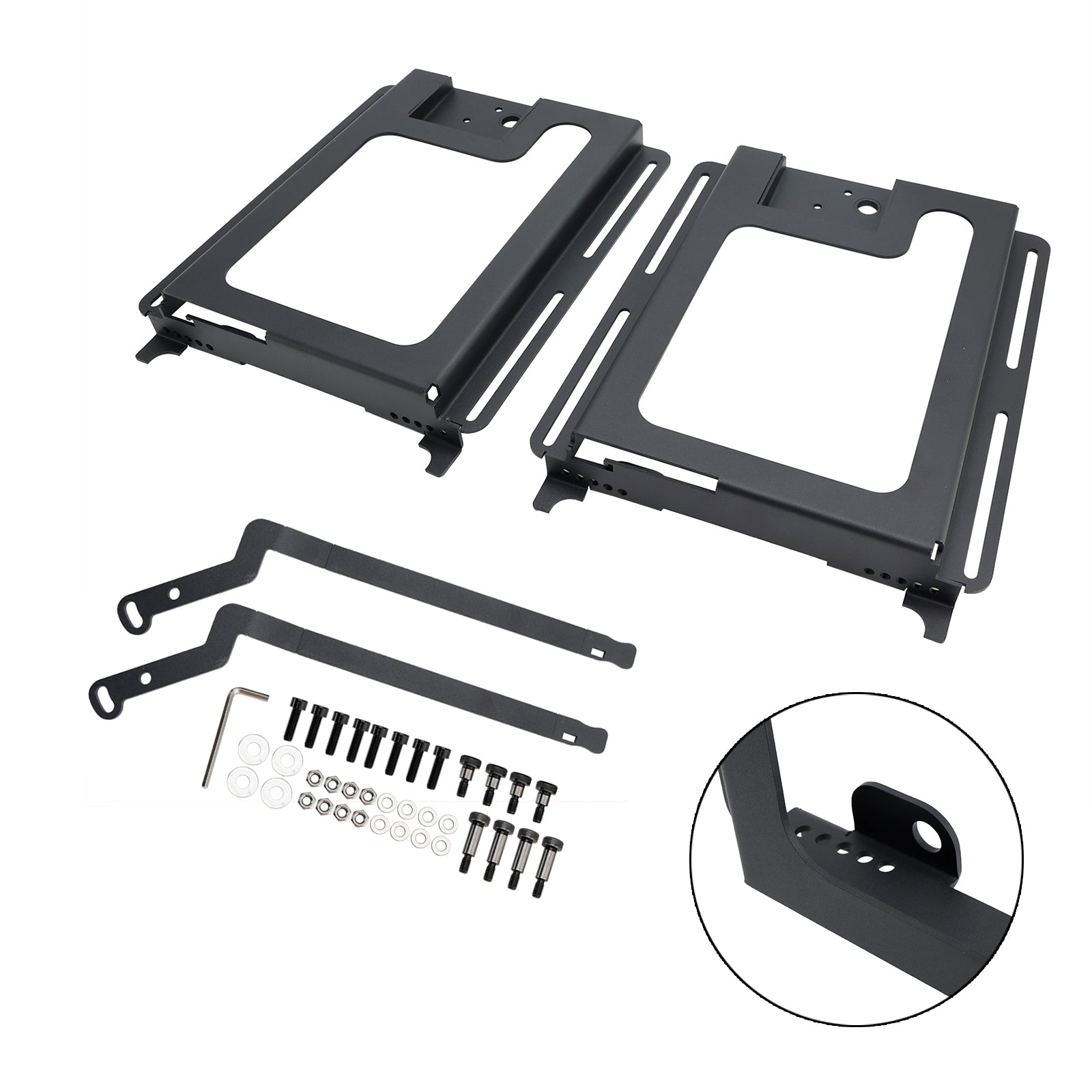 Polaris RZR 800 2X Lower Recline Seat Bases Set