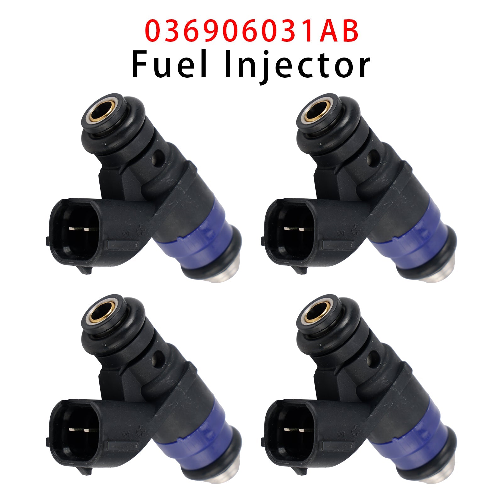 4Pcs Fuel Injector For VW Polo Skoda Fabia I Seat Ibiza III 1.4 16V 036906031AB