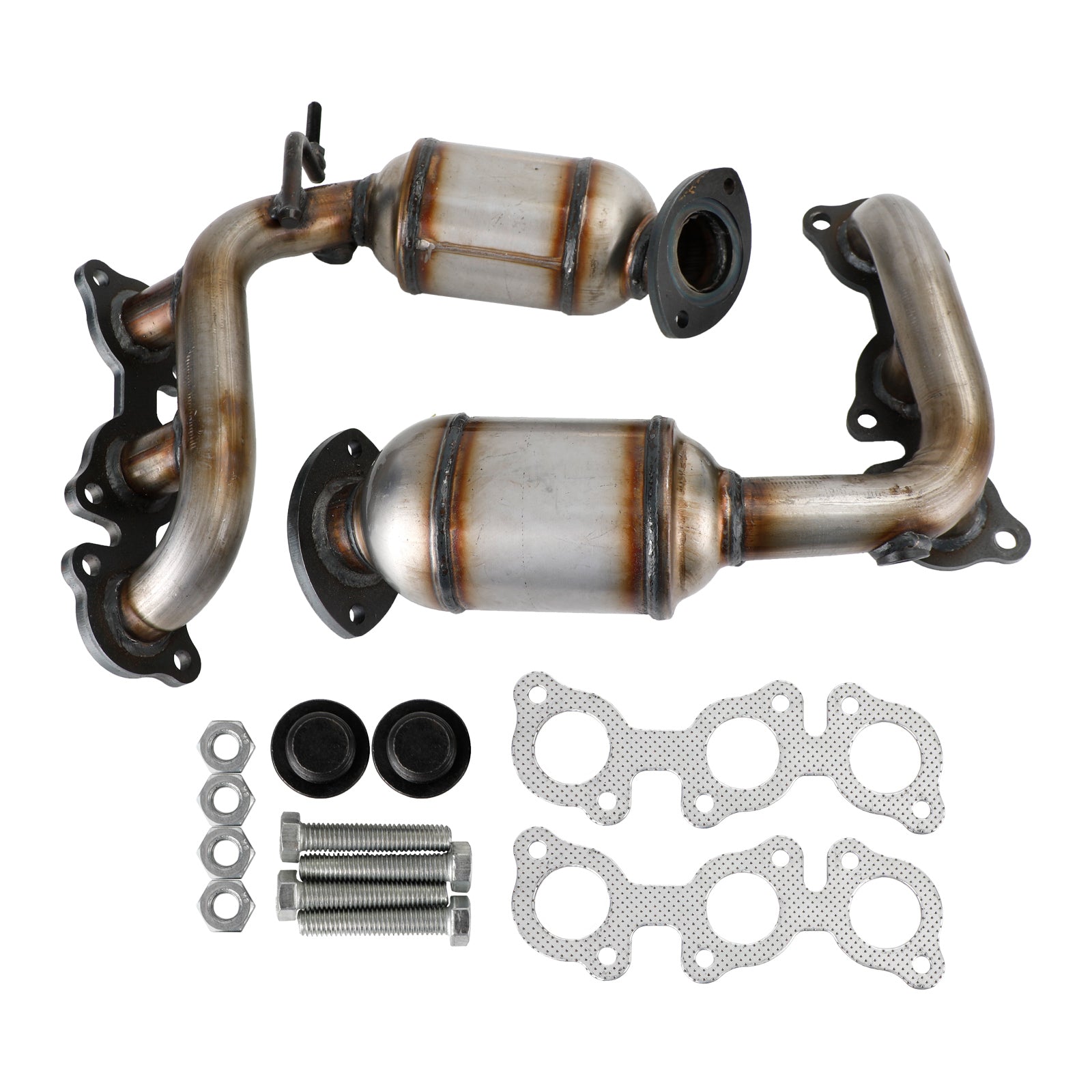 2004-2007 Toyota Highlander 3.3L Manifold Bank1 y BANK2 Convertidores catalíticos