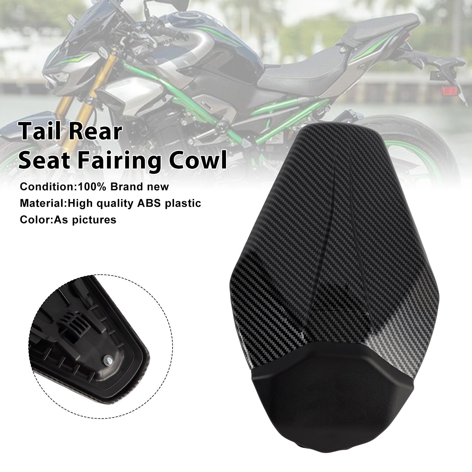 2025-2026 Kawasaki Z900 Z900SE Tail Rear Seat Fairing Cowl