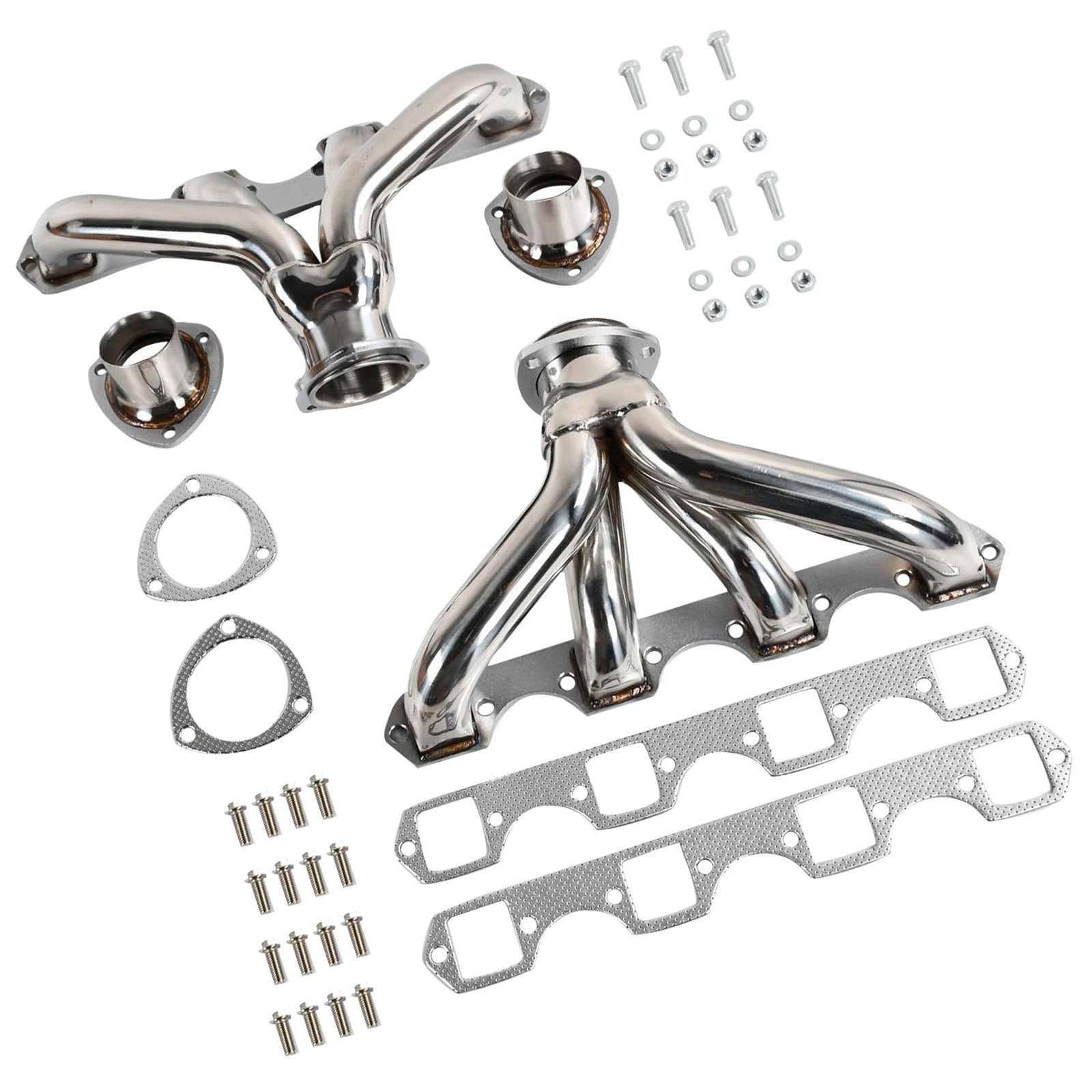 Exhaust Manifold Header Fit 1968-1976 Cadillac Calais 7.7L 8.2L / Fit 1968-1974 Chassis 7.7L