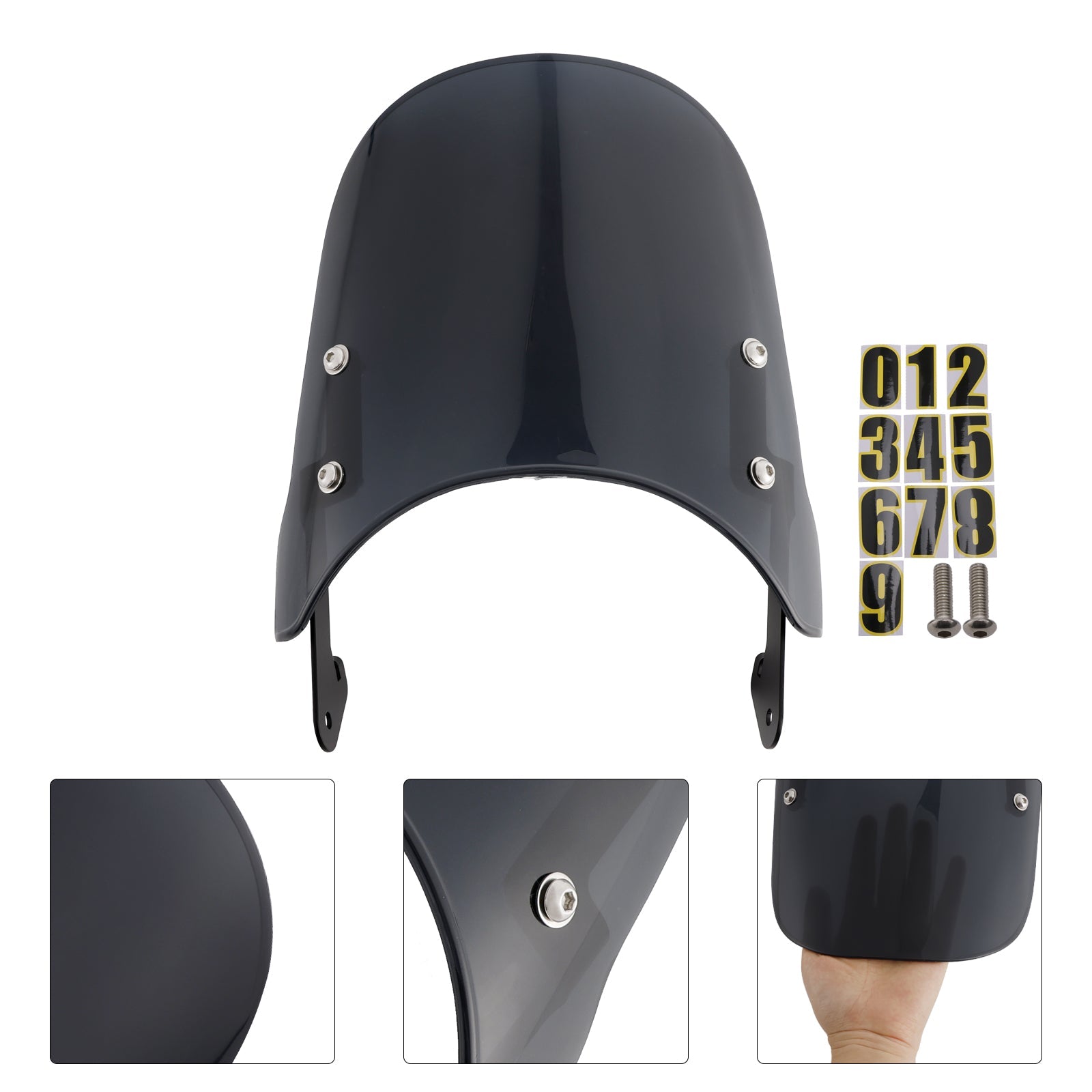 Windshield WindScreen fit for YAMAHA XSR 155 2020-2023 XSR 125 2024-2025