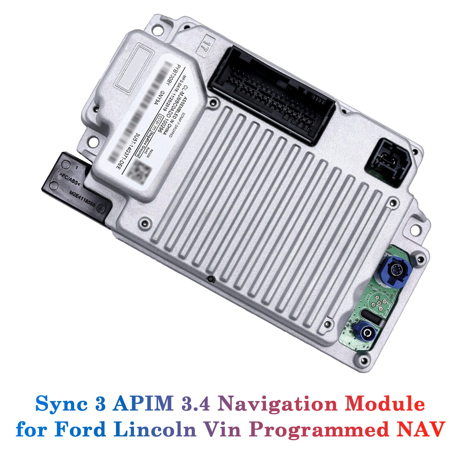 2016+ Ford Explorer Sync 3 APIM 3.4 Navigation Module HP5T-14G371-CAG HL3T-14G370-GCD