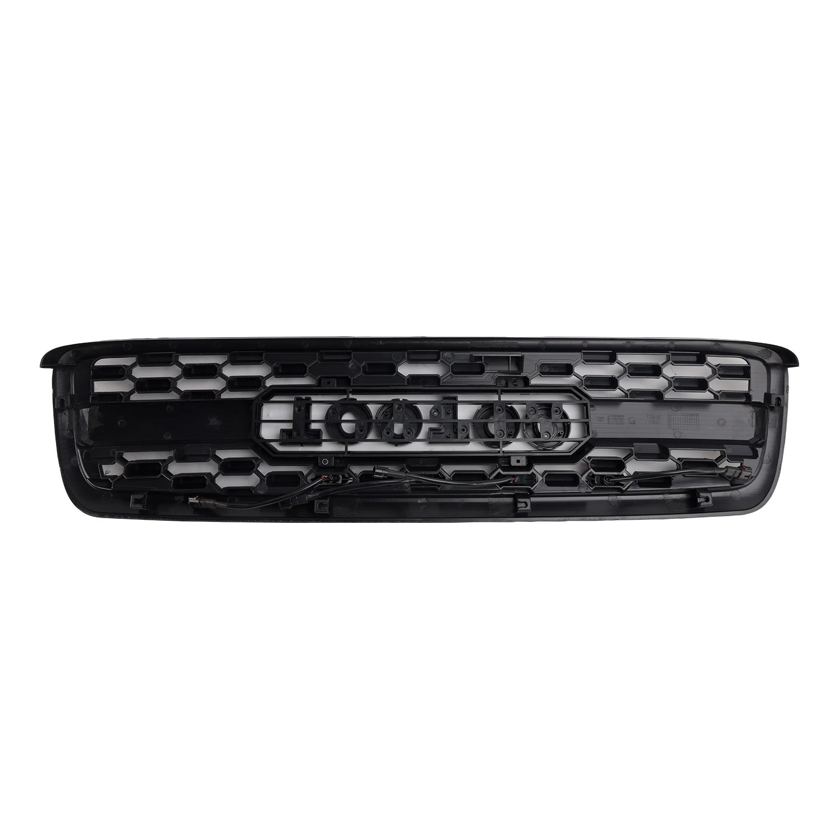 Matte Black Front Bumper Grill Grille Fit Toyota Tundra 2000-2002 W/LED