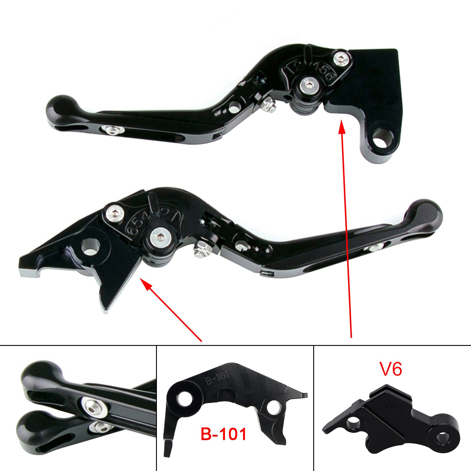Adjustable Clutch Brake Lever fit for YAMAHA XSR900 XSR900GP MT-09 MT-09SP 24-25